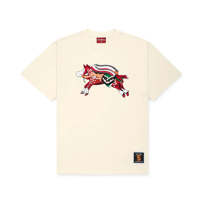 Sidewinder Tee - Cream sold by SECTION 35