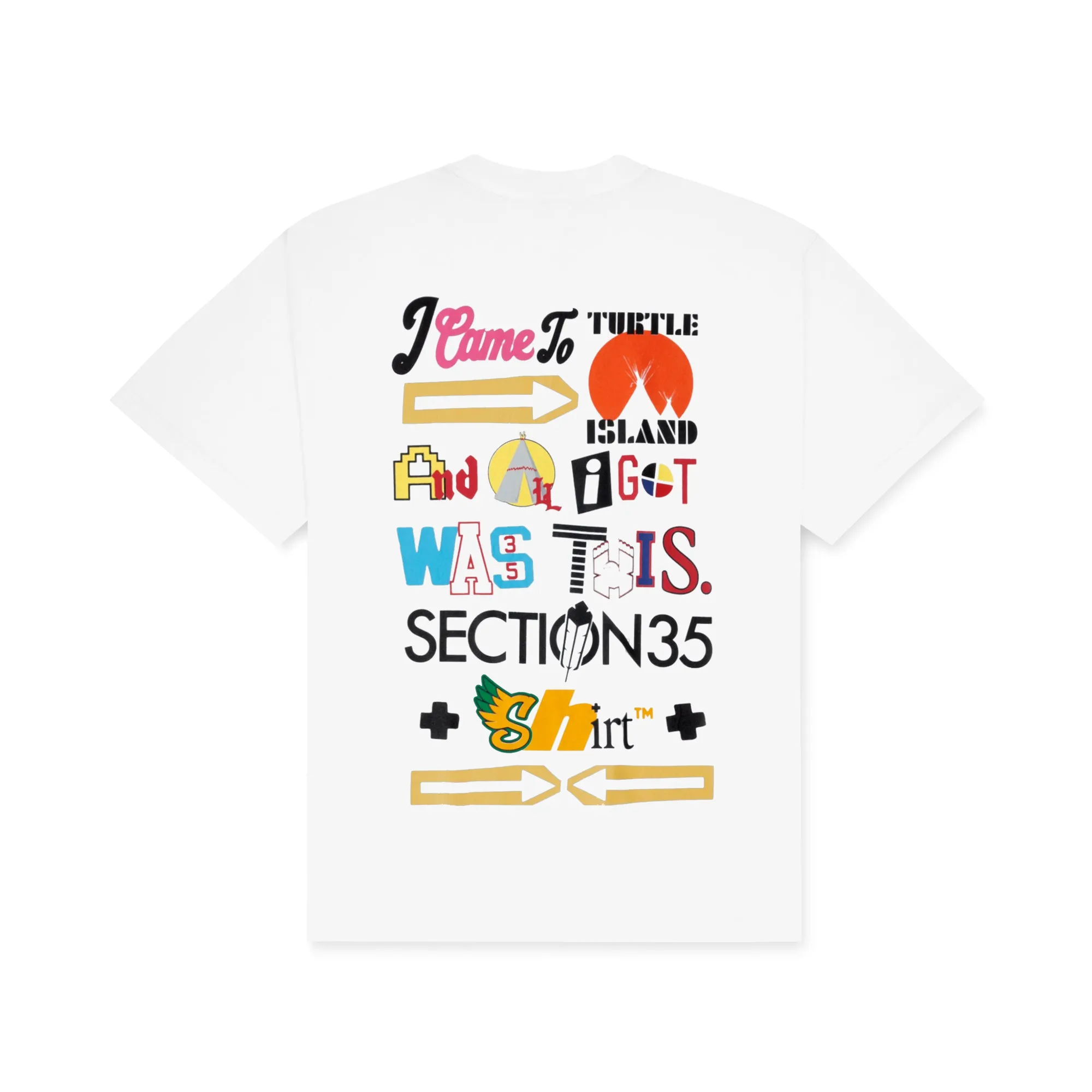 All I Got Tee - White sold by SECTION 35 product image thumbnail 2