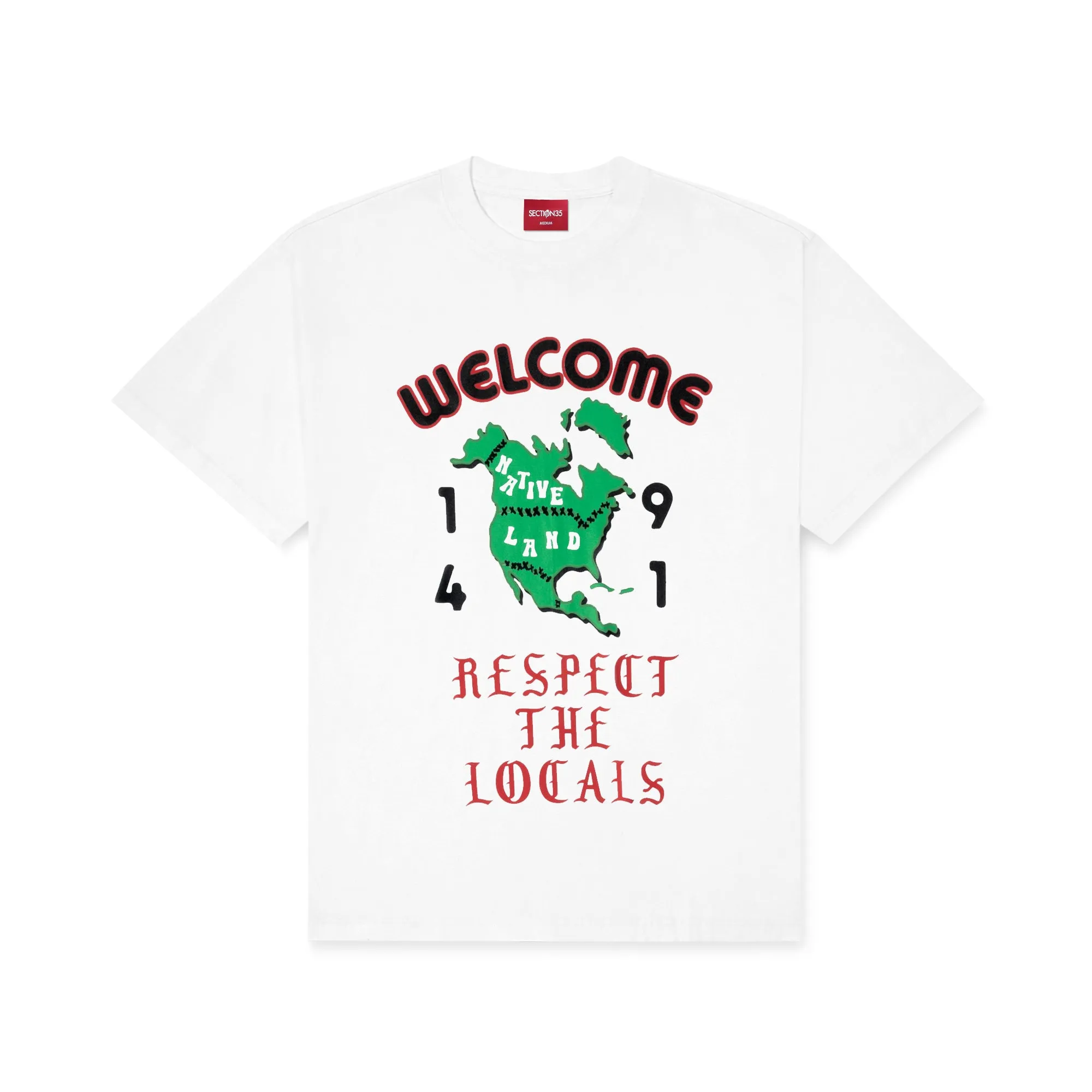 All I Got Tee - White sold by SECTION 35