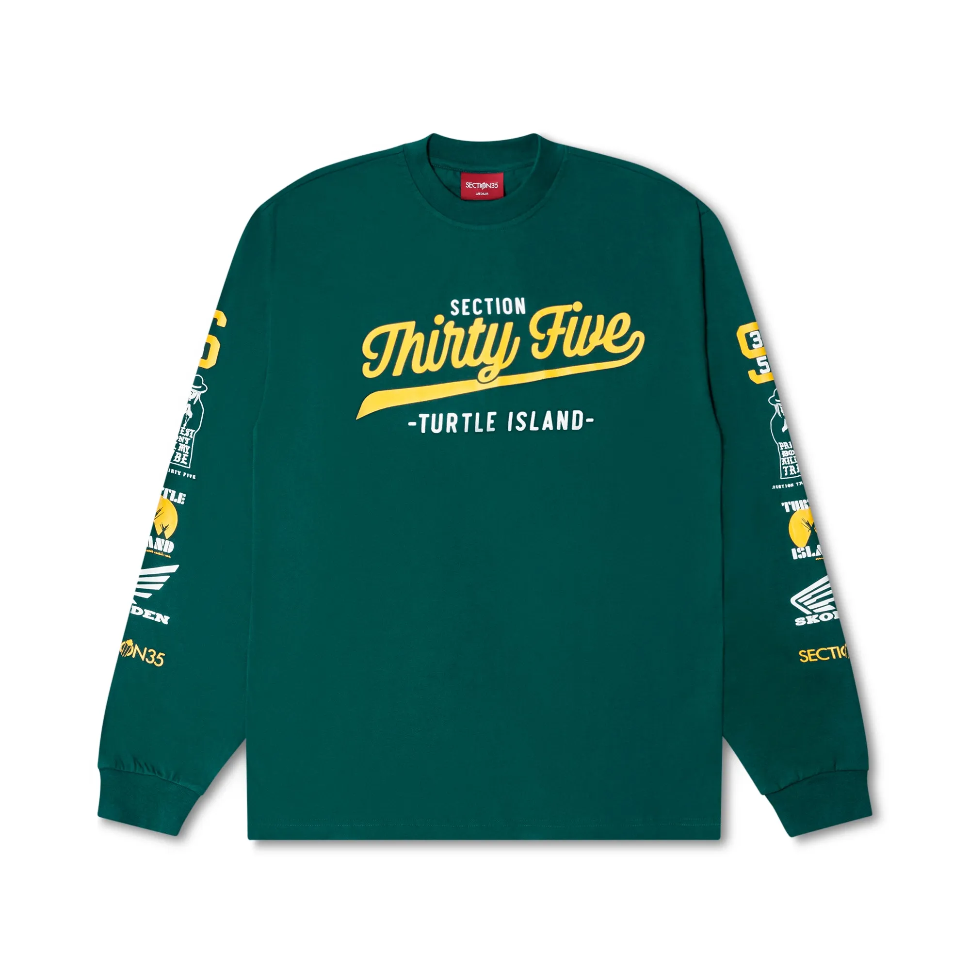 GOAT 2.0 L/S - Green sold by SECTION 35