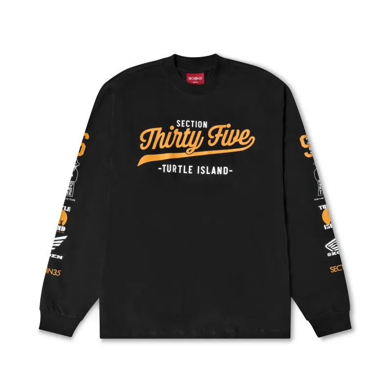 GOAT 2.0 L/S - Black sold by SECTION 35