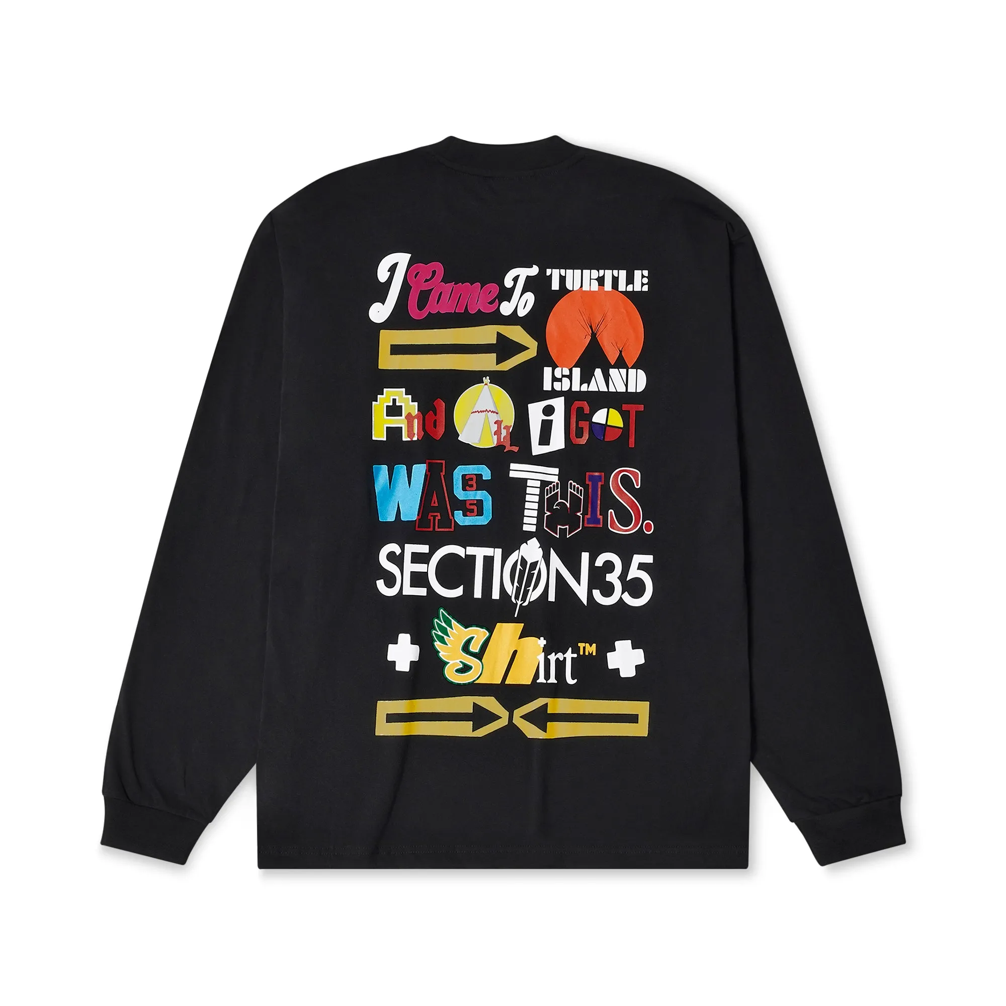 All I Got L/S - Black sold by SECTION 35 product image thumbnail 2