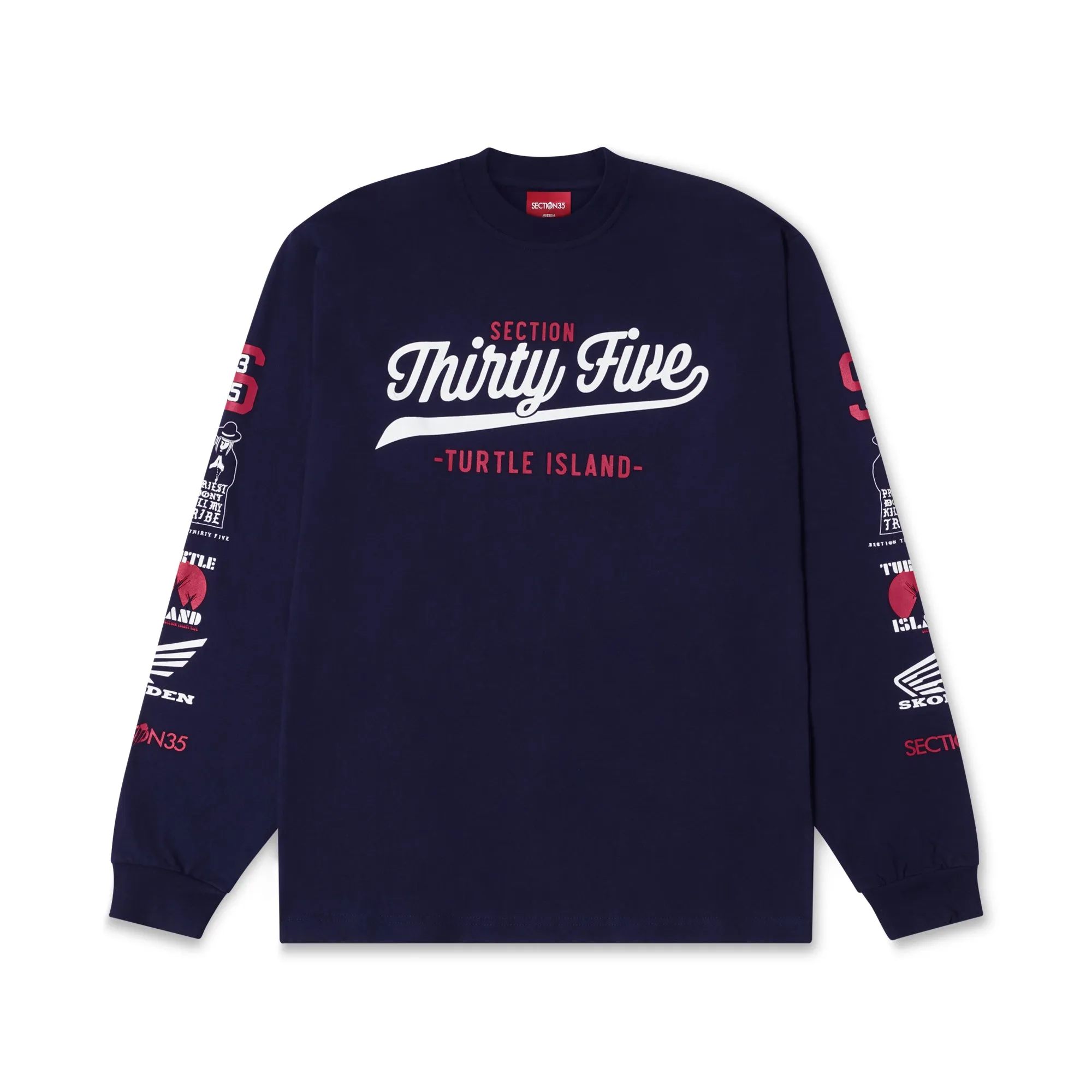 GOAT 2.0 L/S - Navy sold by SECTION 35