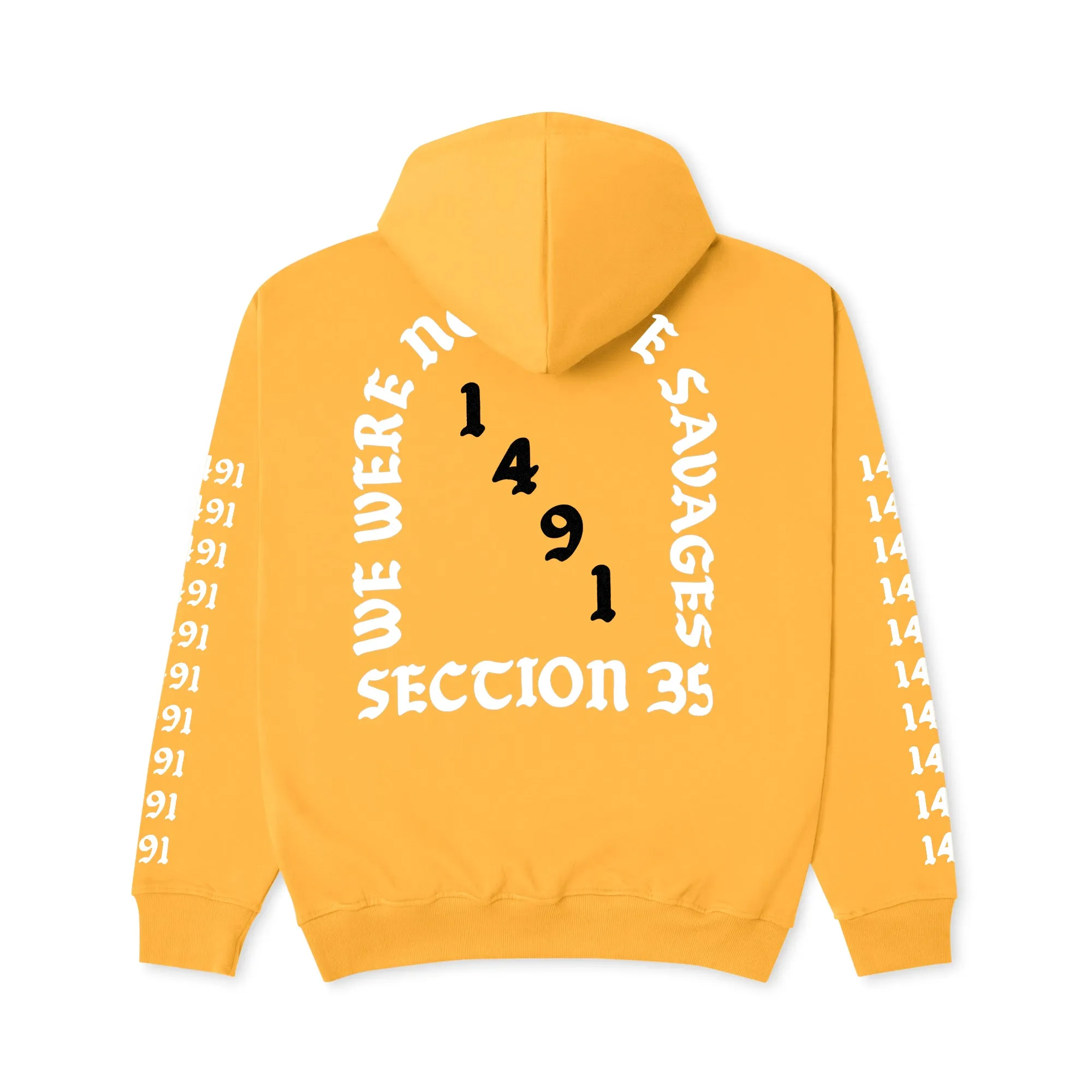 WWNTS Hoodie - Yellow sold by SECTION 35 product image thumbnail 2