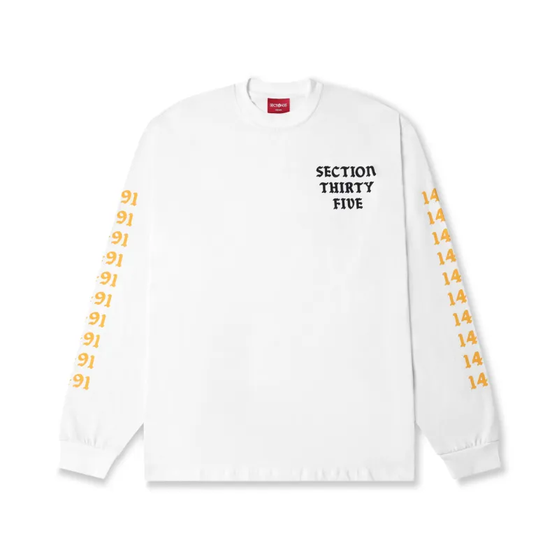 WWNTS L/S - White sold by SECTION 35