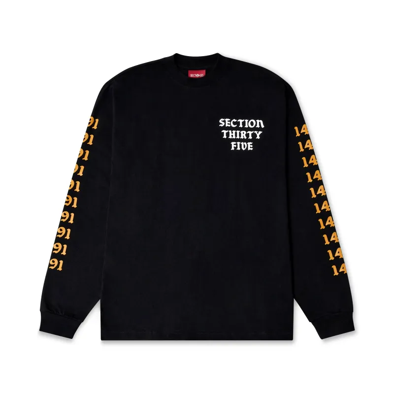 WWNTS L/S - Black made by SECTION 35