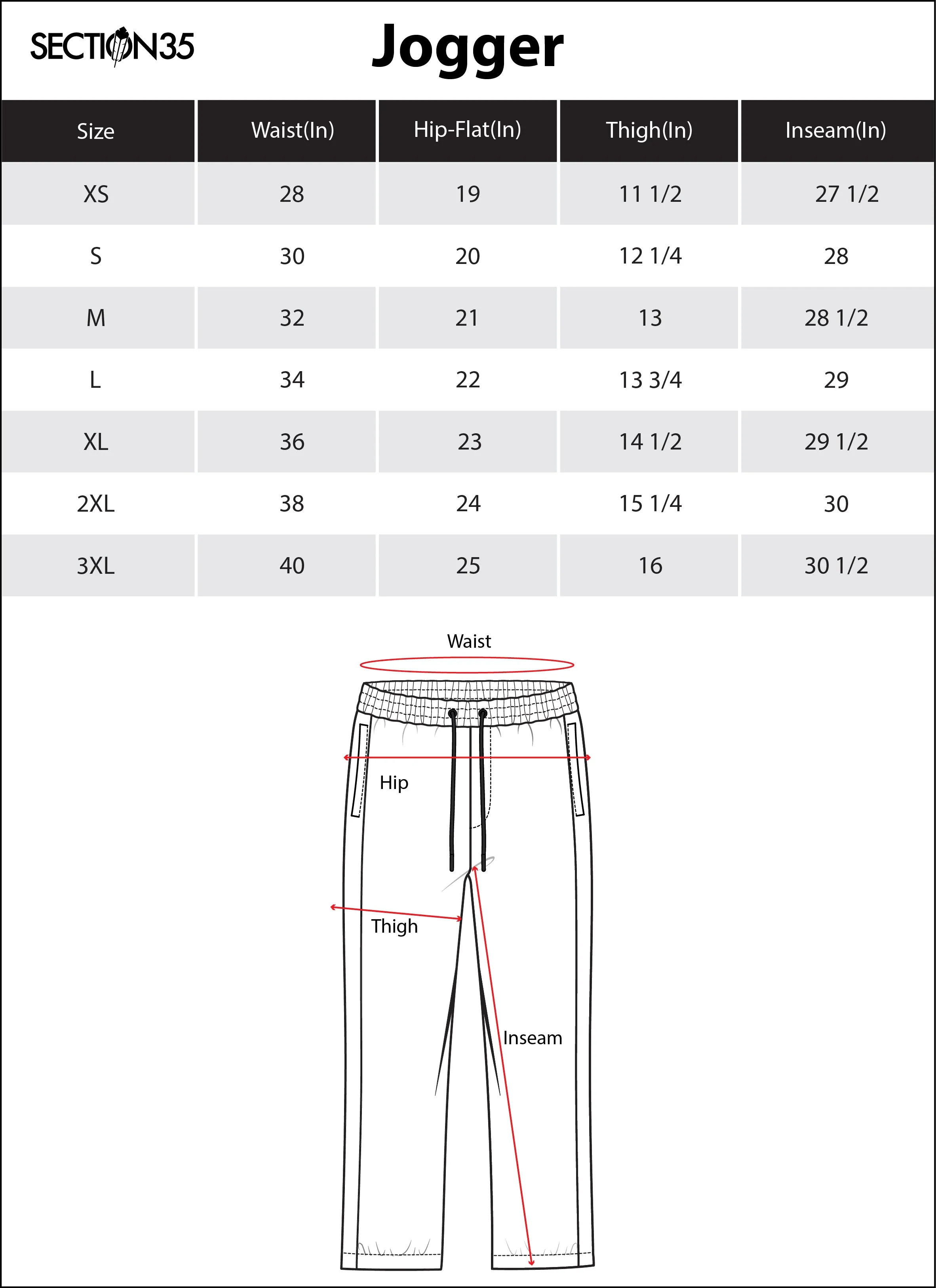 Lodge Sweatpants - Black sold by SECTION 35 product image thumbnail 3