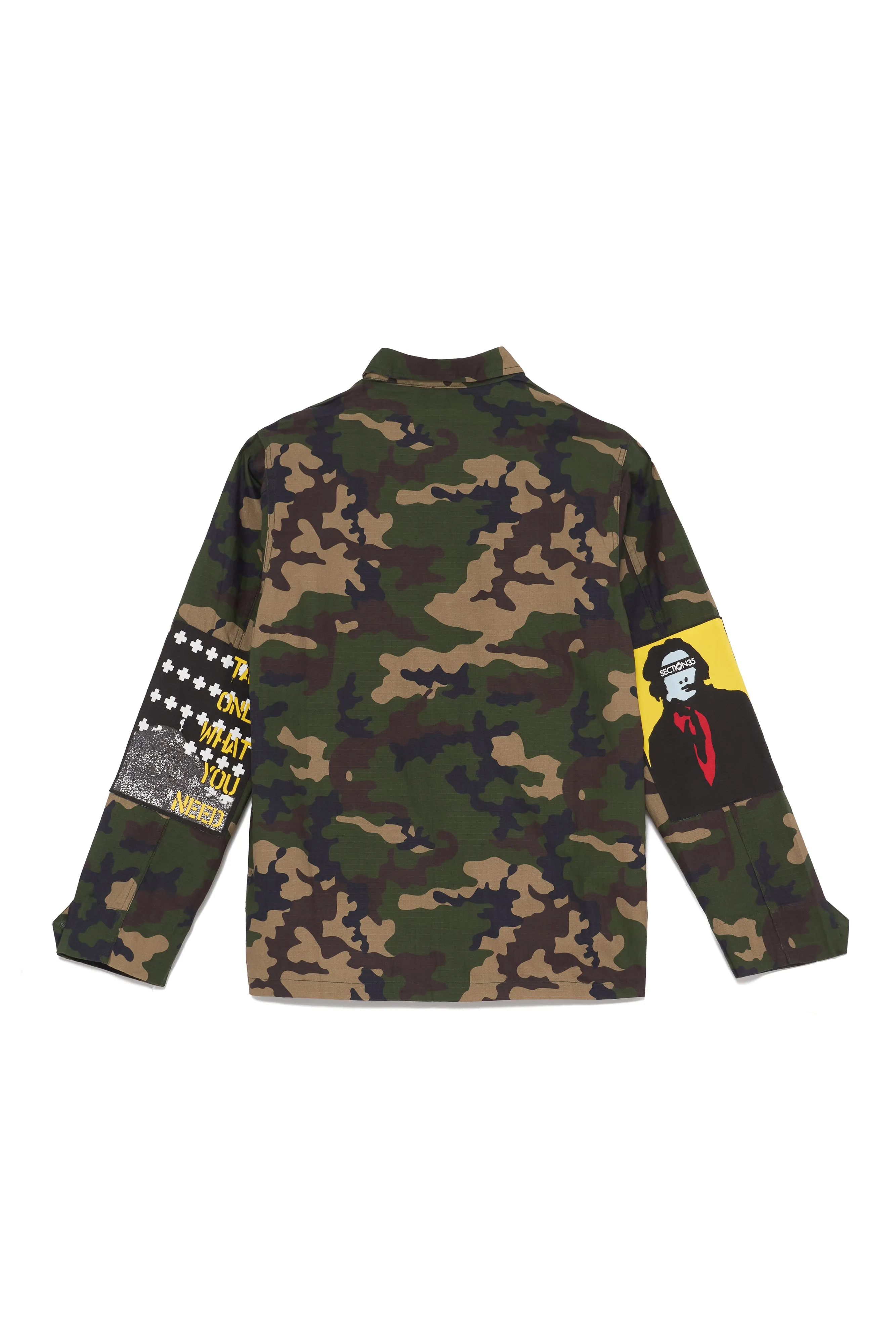 Medicine Field Jacket - Woodland Camo sold by SECTION 35 product image thumbnail 2