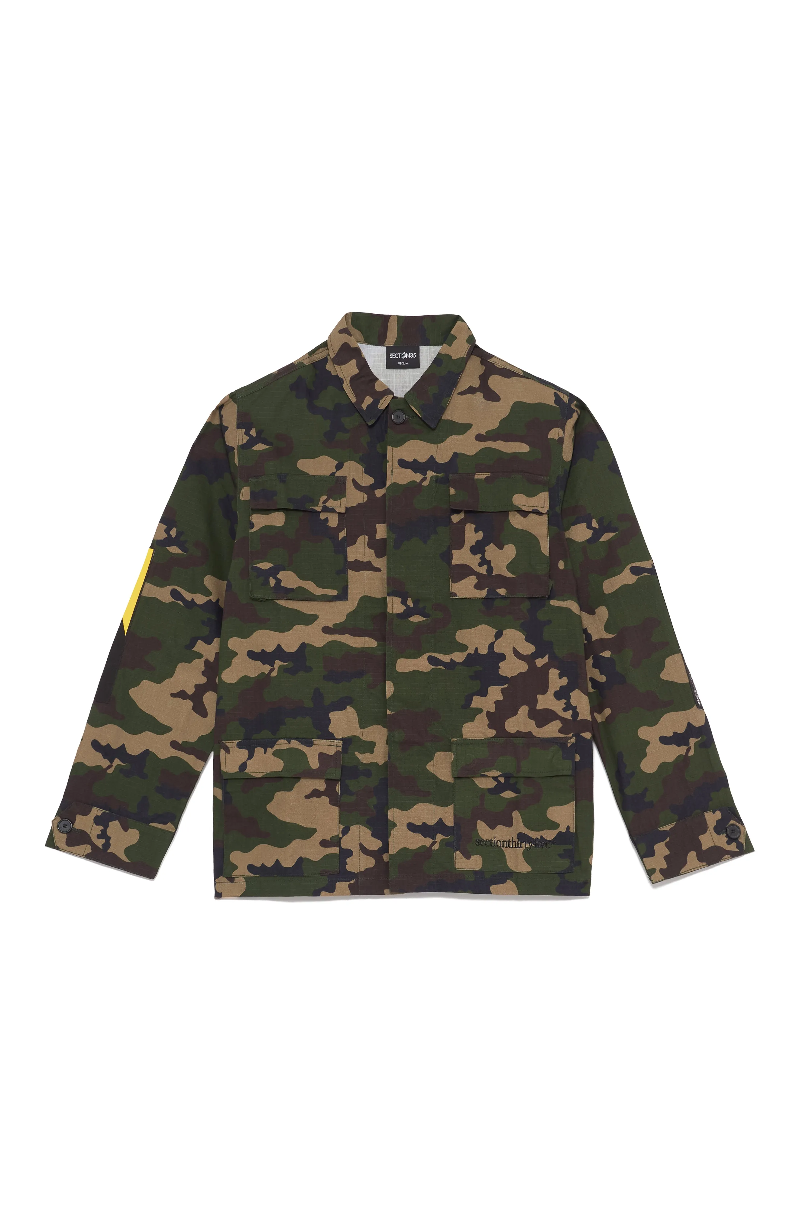 Medicine Field Jacket - Woodland Camo sold by SECTION 35