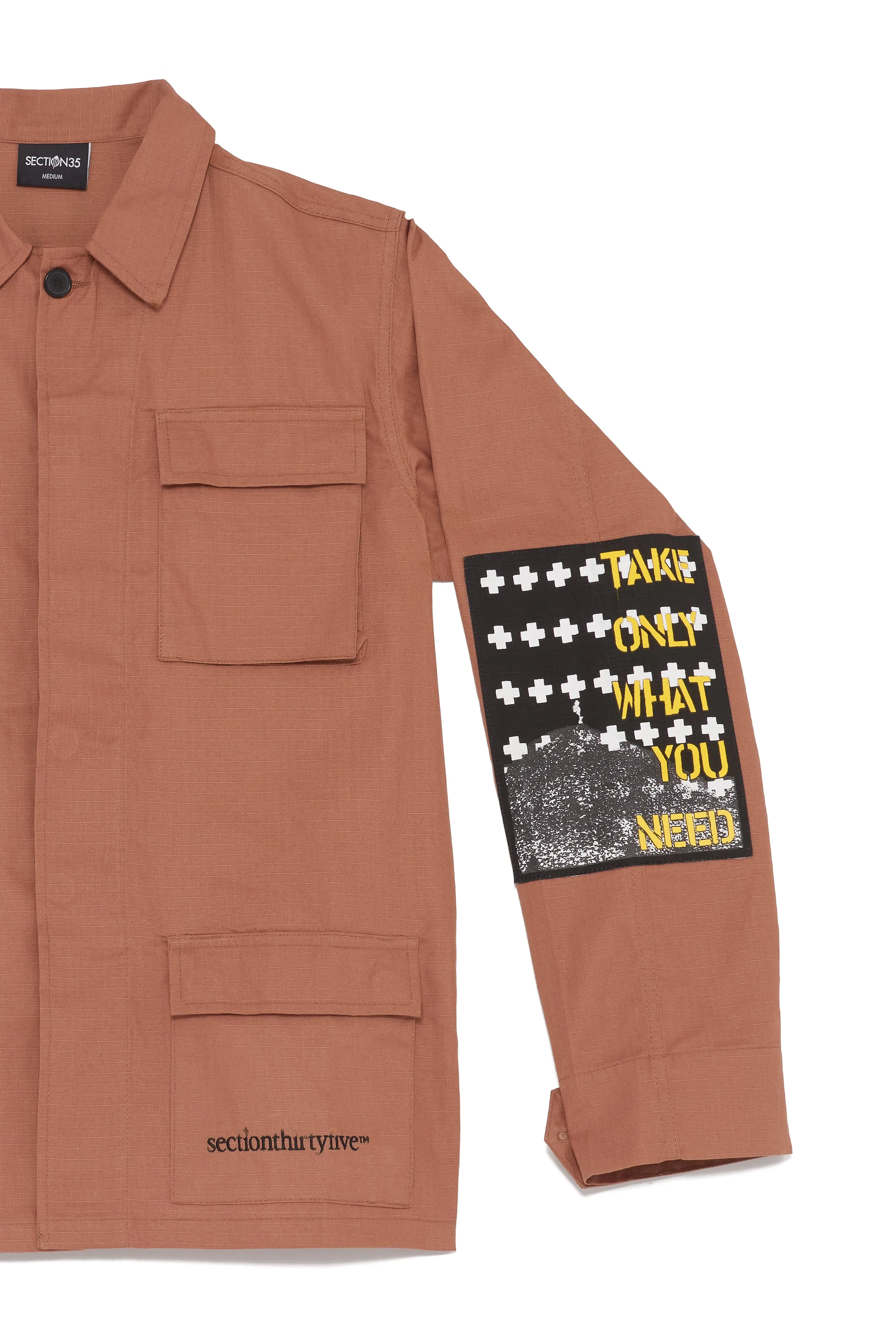 Medicine Field Jacket - Khaki sold by SECTION 35 product image thumbnail 3