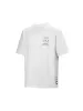 Walk Gently Salmon Skin Tee - White sold by SECTION 35