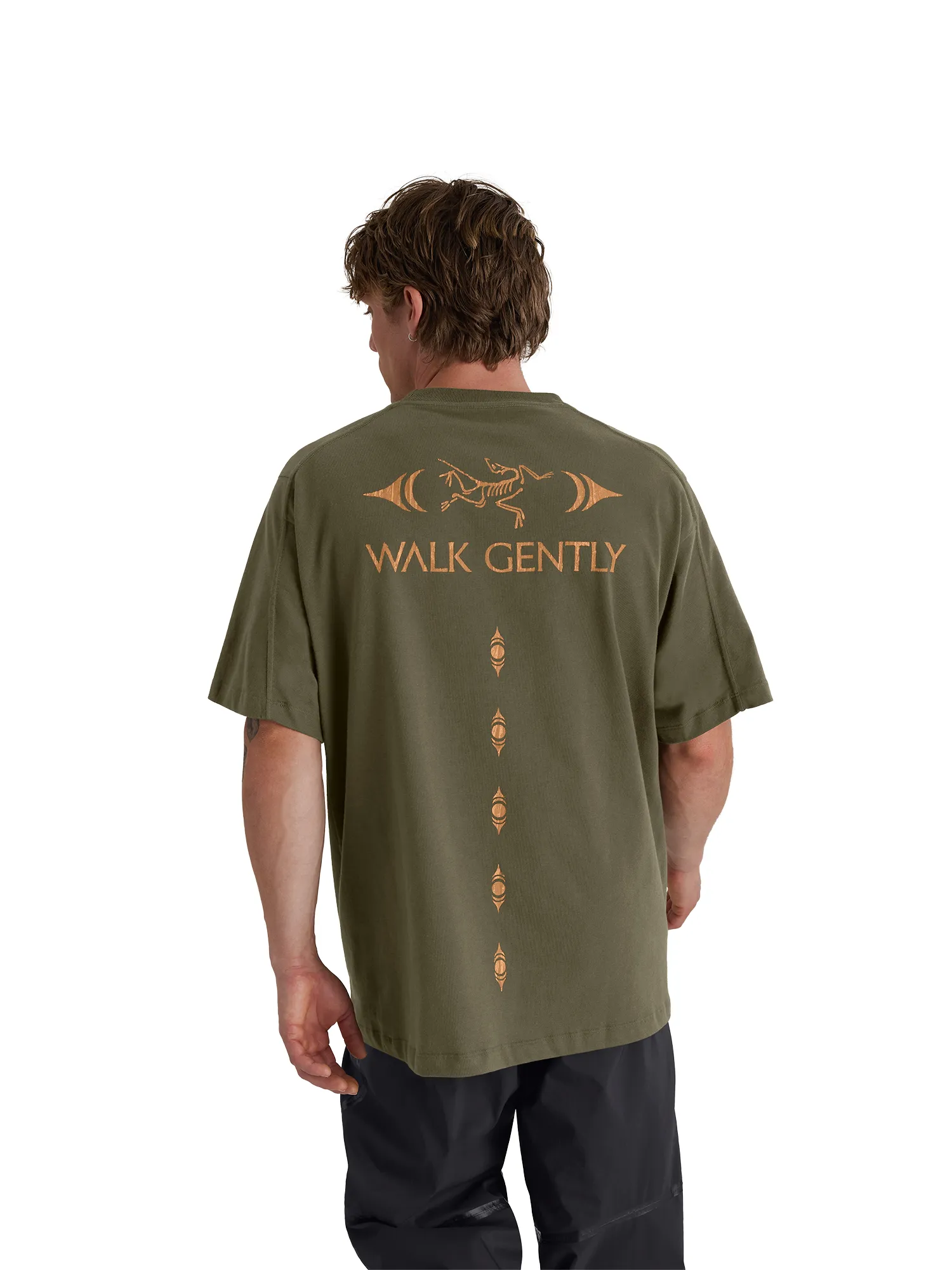 Walk Gently Cedar Bark Tee - Tatsu sold by SECTION 35 product image thumbnail 3