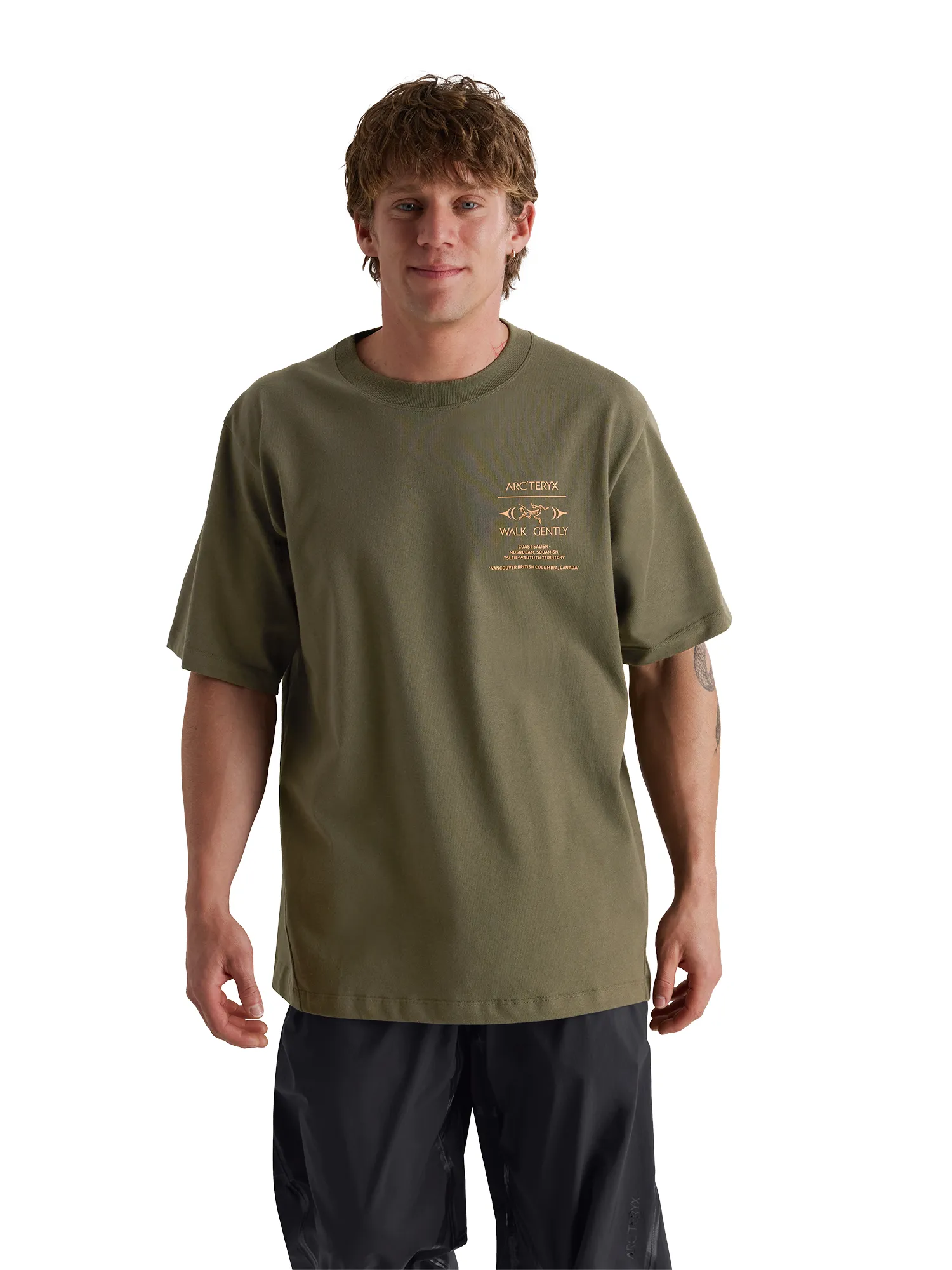 Walk Gently Cedar Bark Tee - Tatsu sold by SECTION 35 product image thumbnail 4