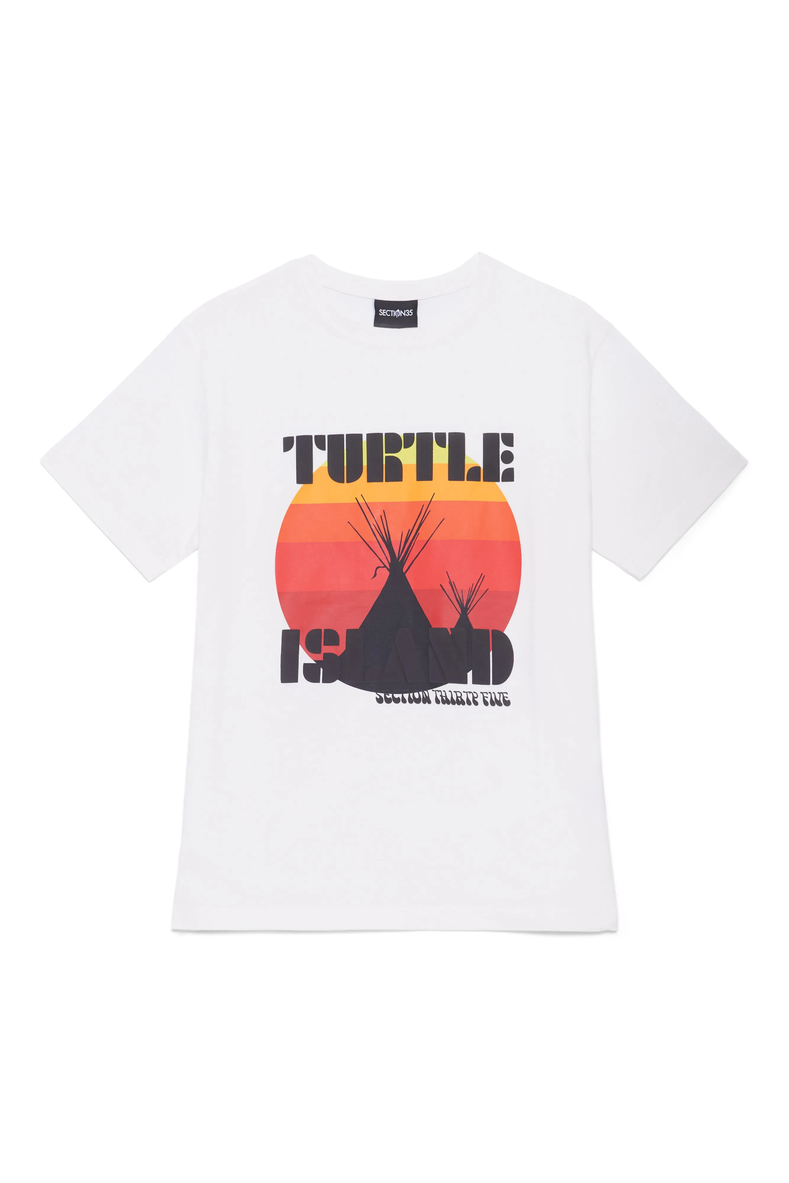 Turtle Island Tee - ECRU sold by SECTION 35 product image thumbnail 3