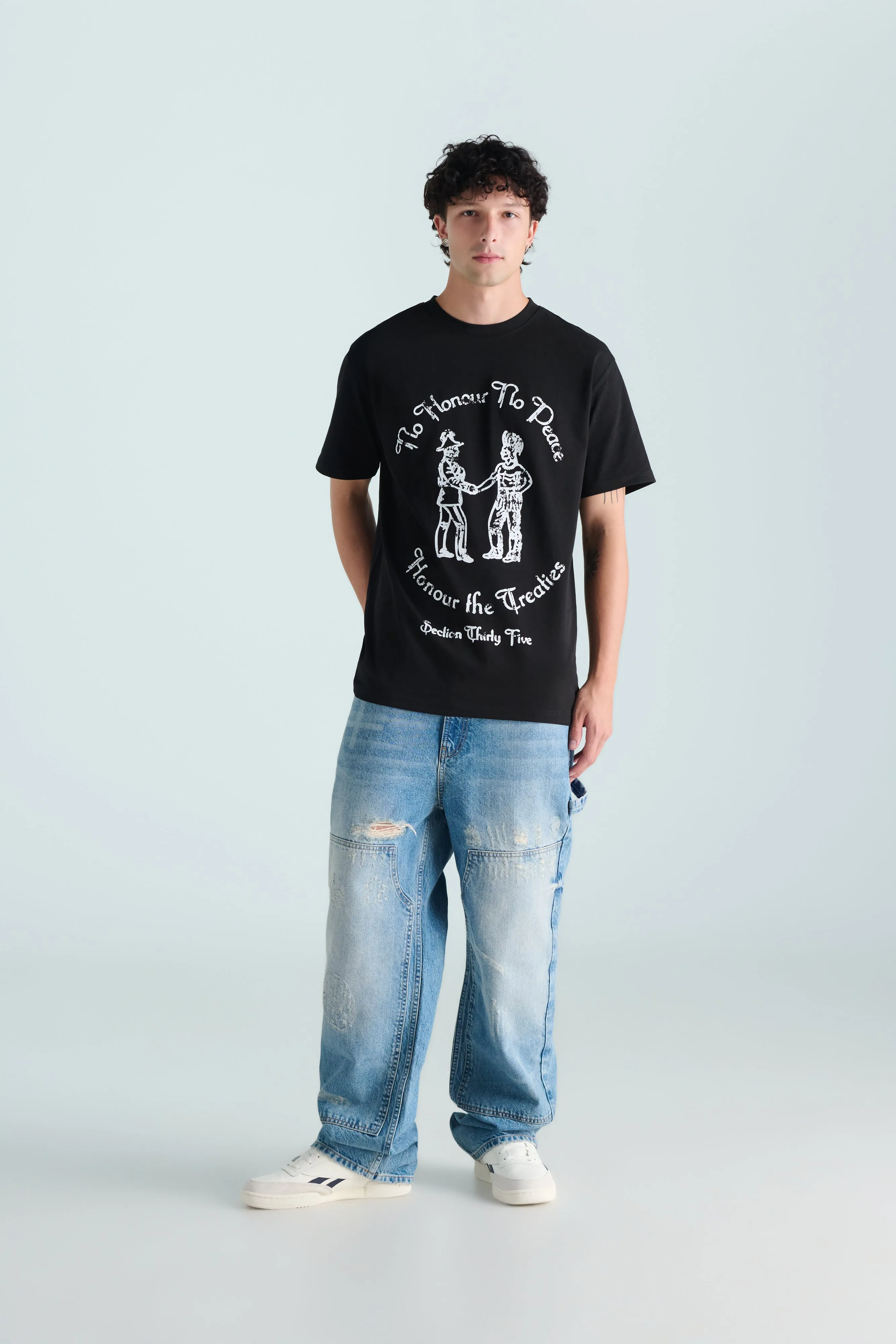 No Honour Tee - Black sold by SECTION 35 product image thumbnail 2