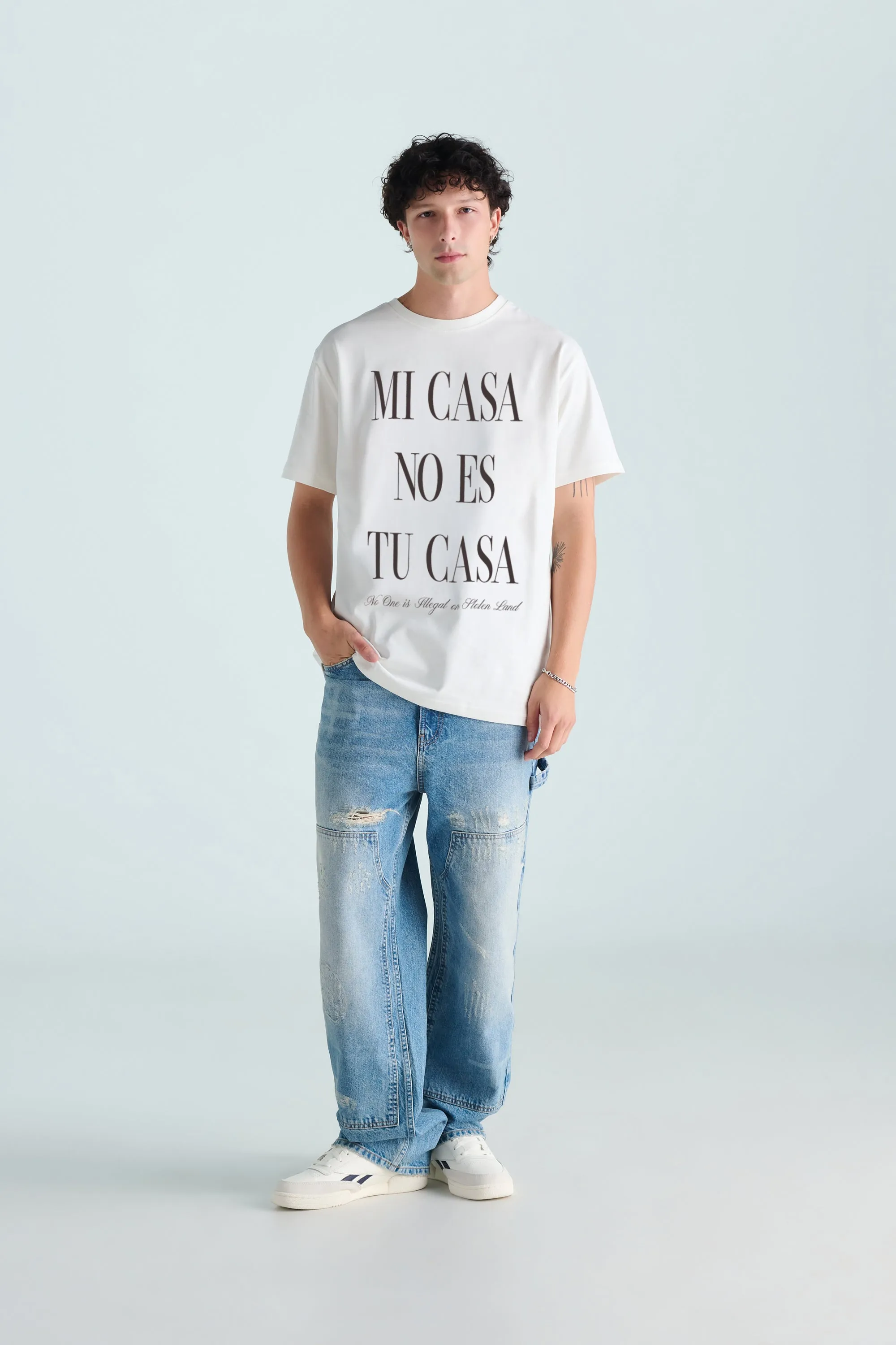 My Home Tee - ECRU sold by SECTION 35 product image thumbnail 2