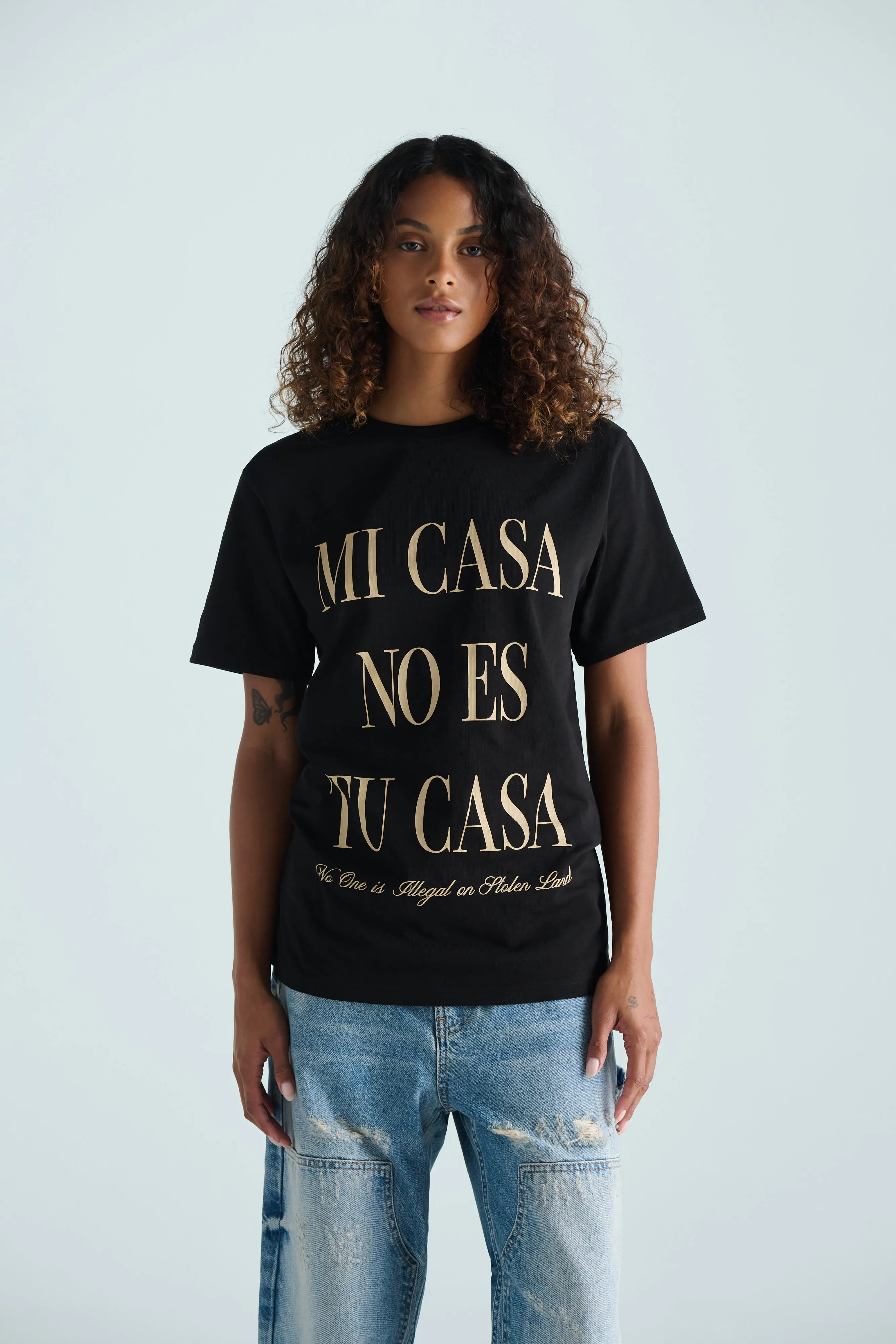 My Home Tee - Black sold by SECTION 35