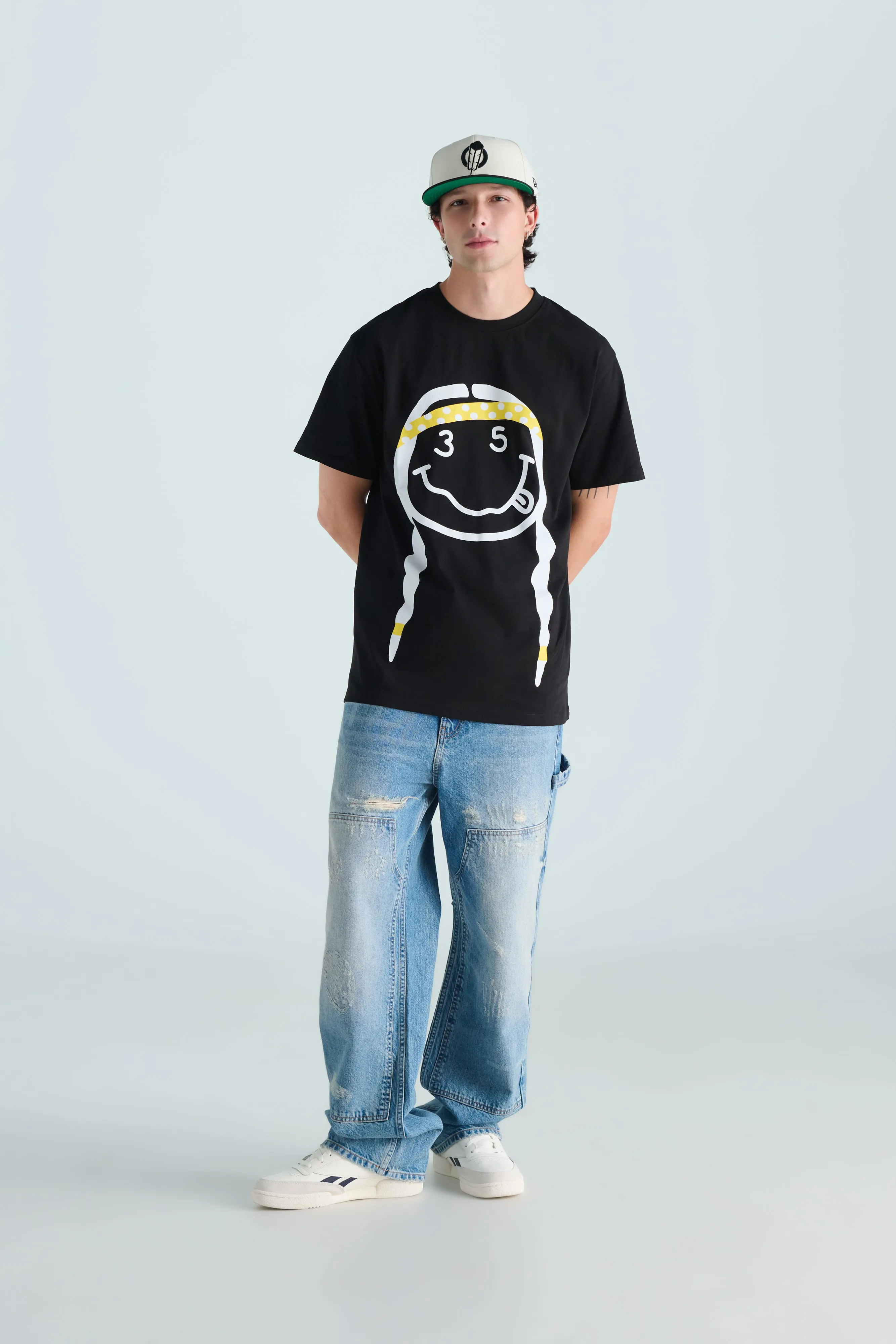 Nevermind Tee - Black sold by SECTION 35 product image thumbnail 2