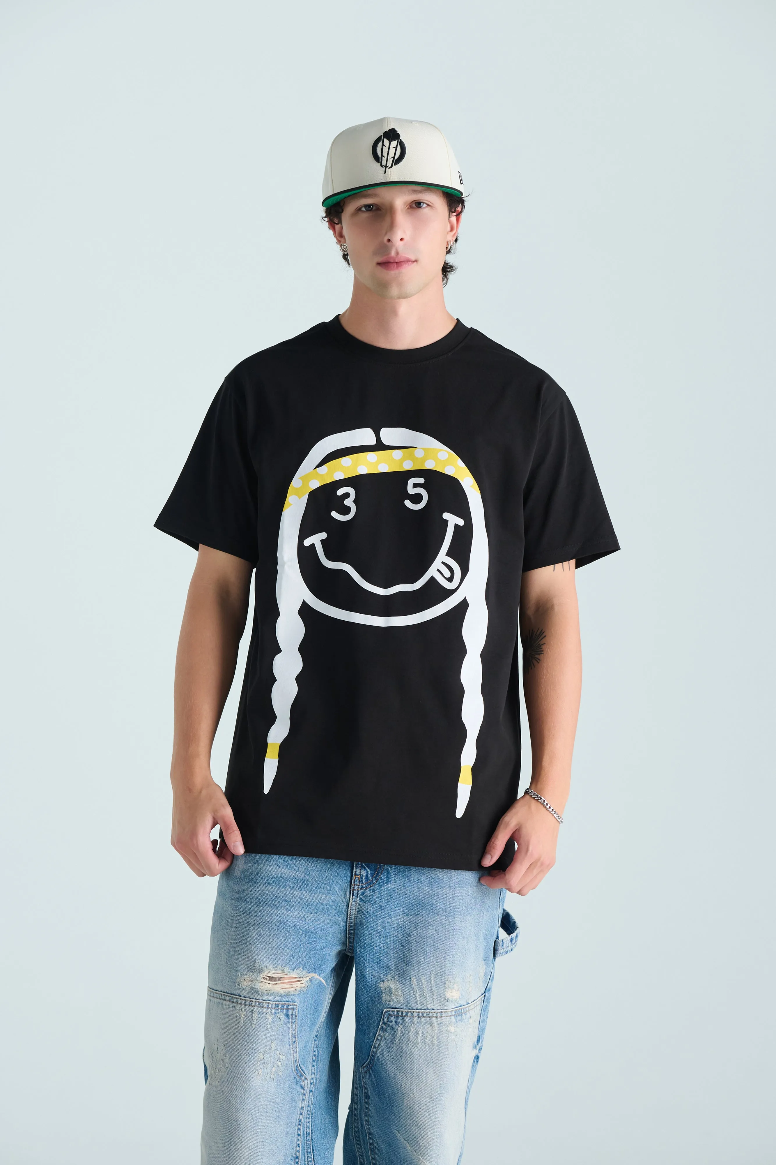Nevermind Tee - Black sold by SECTION 35