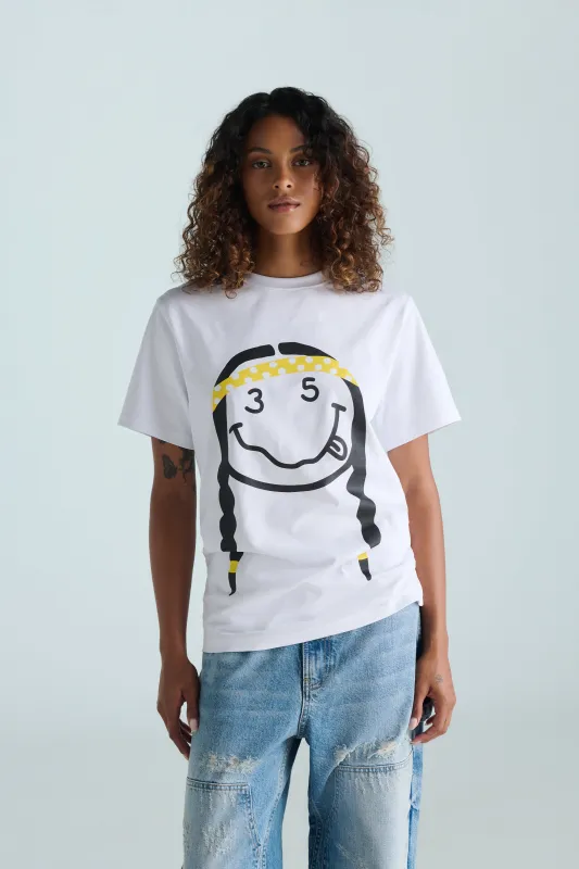 Nevermind Tee - White sold by SECTION 35