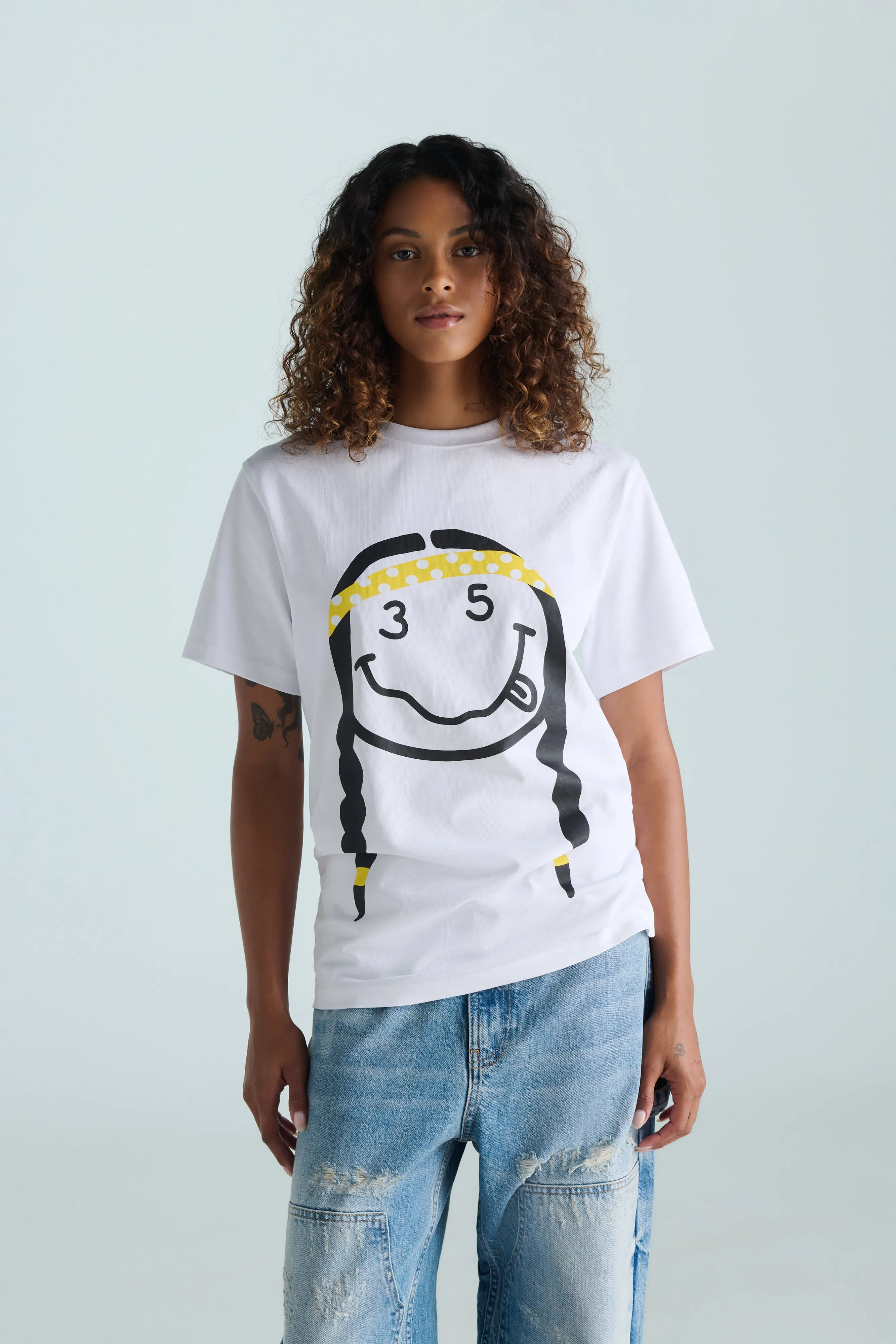 Nevermind Tee - White sold by SECTION 35