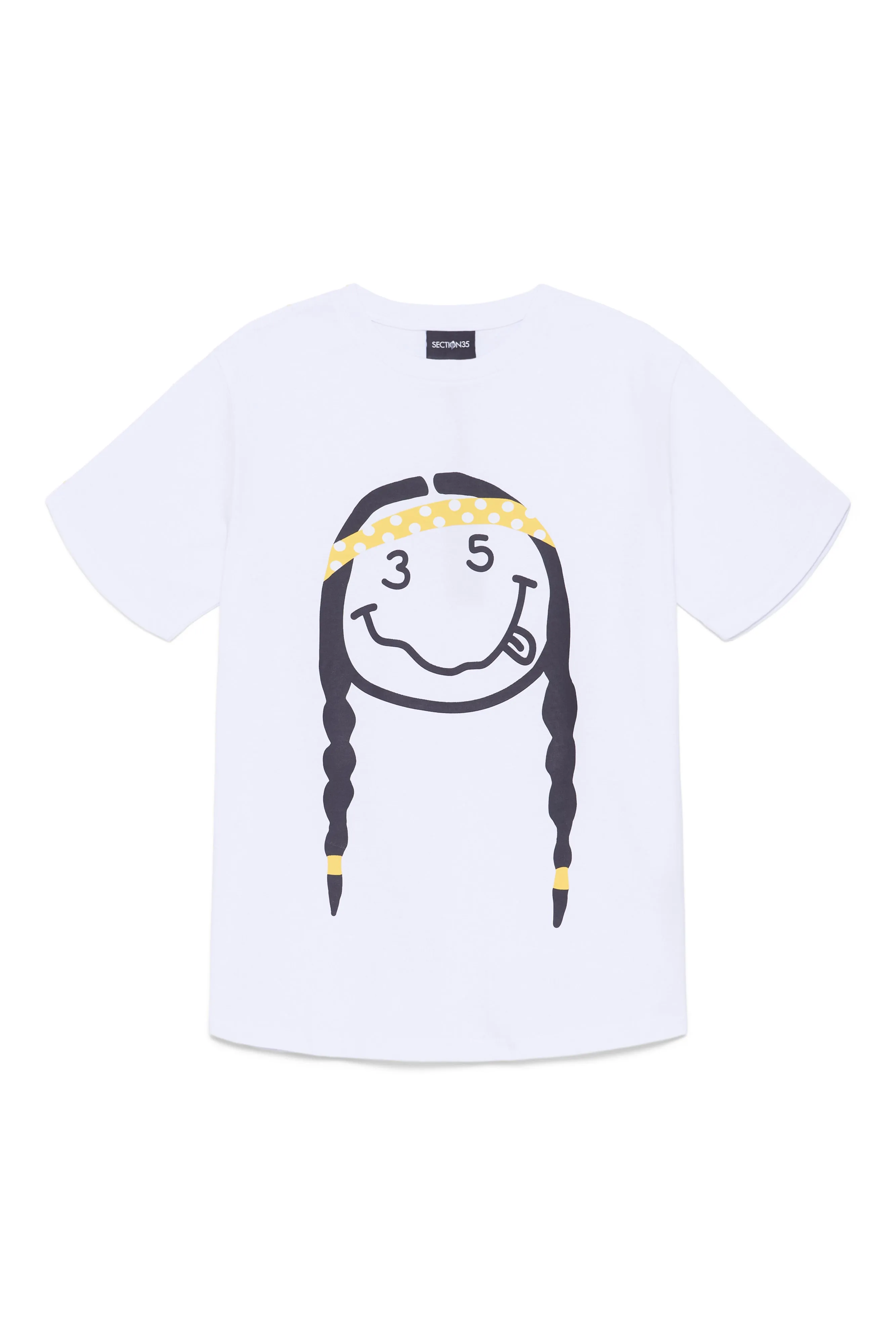 Nevermind Tee - White sold by SECTION 35 product image thumbnail 3