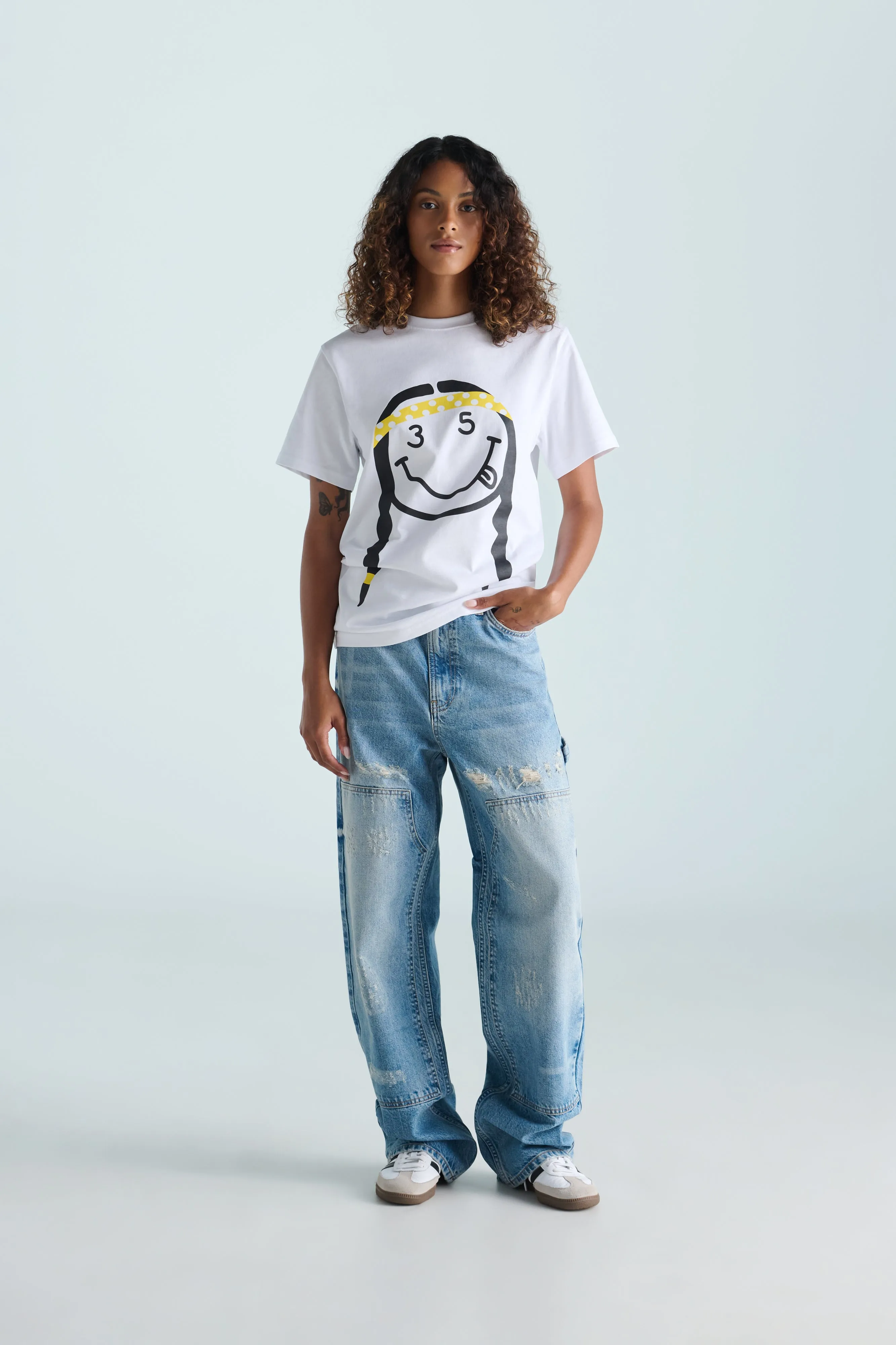 Nevermind Tee - White sold by SECTION 35 product image thumbnail 2