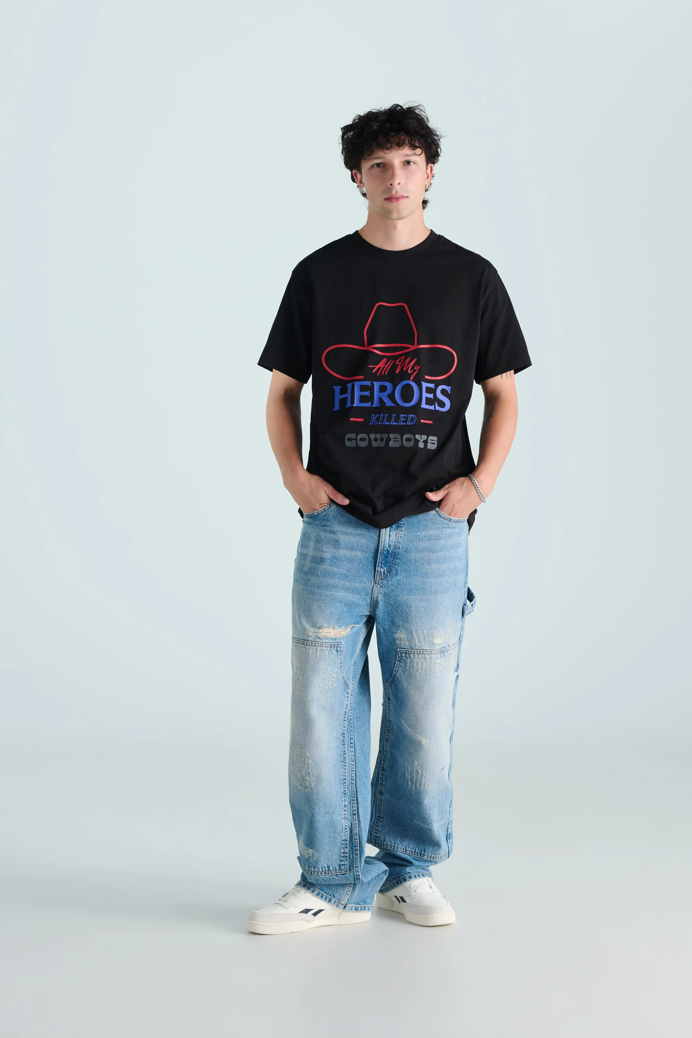 All My Heroes Tee - Black sold by SECTION 35 product image thumbnail 2