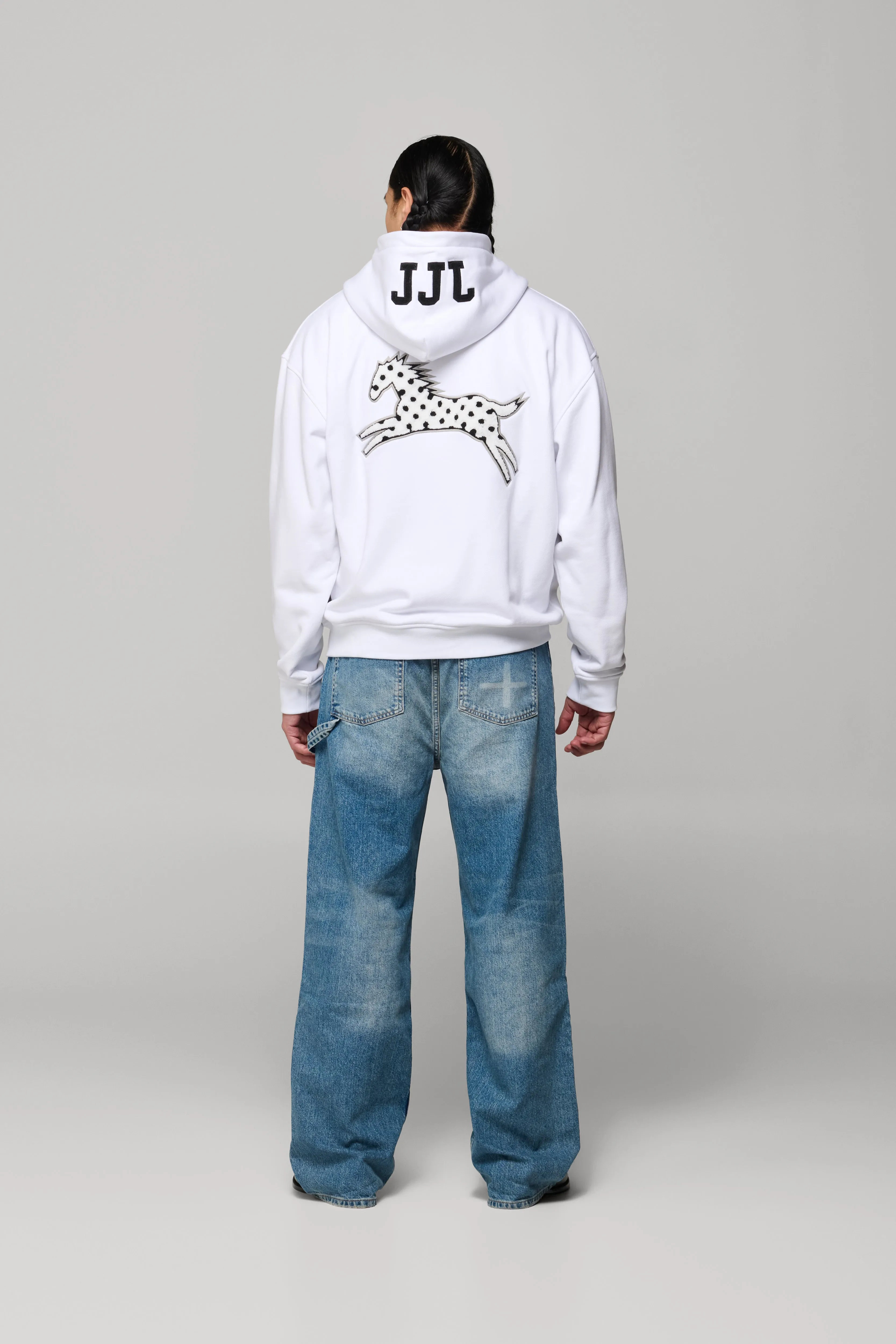JJL Mistatim Hoodie - White sold by SECTION 35 product image thumbnail 4