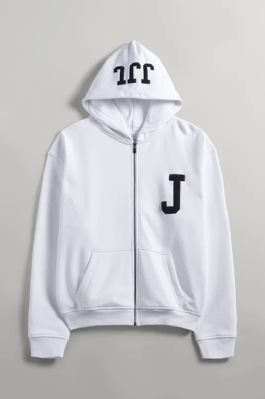 JJL Mistatim Hoodie - White made by SECTION 35