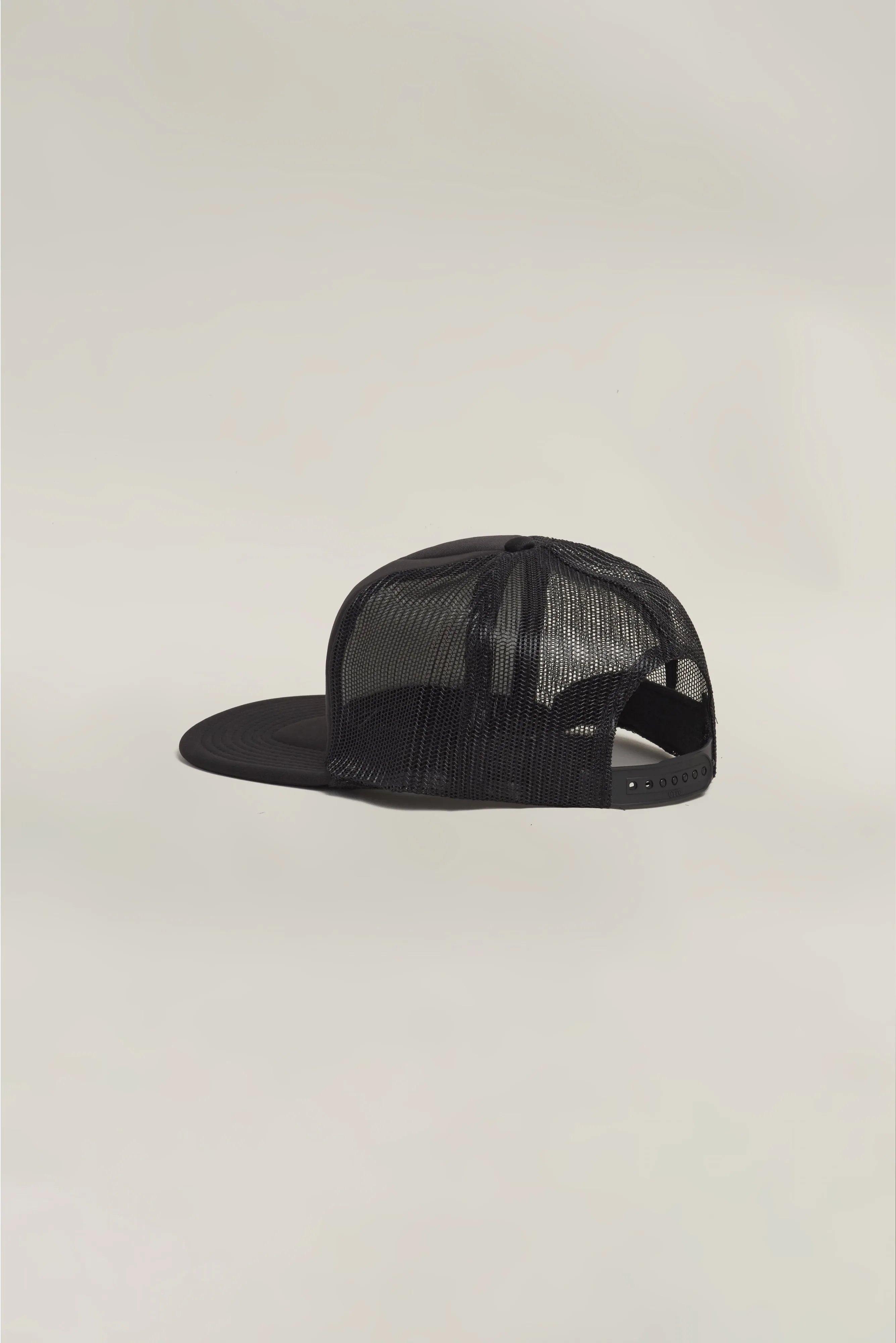 ATHL3TIC5 Flat Bill Foam Trucker Hat by Otto - Black sold by SECTION 35 product image thumbnail 3