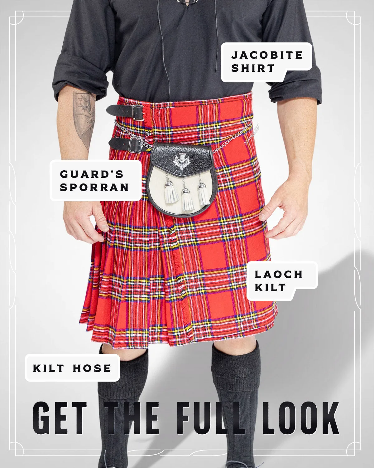 The Guard’s Sporran sold by Damn Near Kilt ‘Em product image thumbnail 4