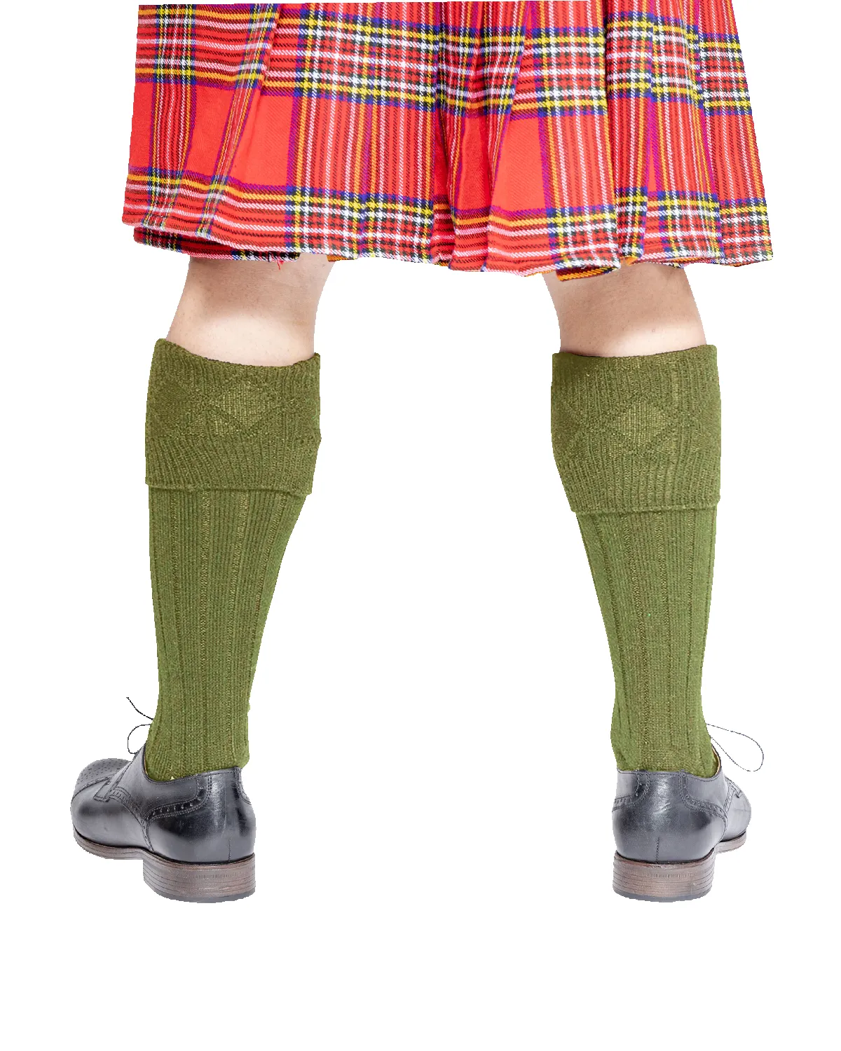 Scottish Kilt Hose - Military Green sold by Damn Near Kilt ‘Em product image thumbnail 2