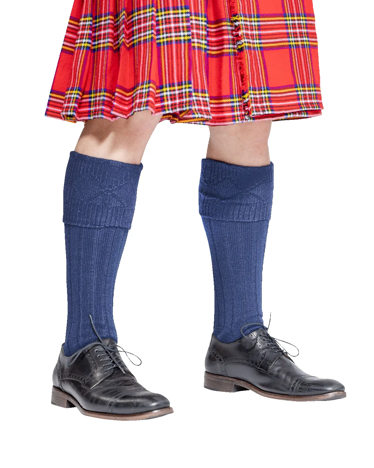 Scottish Kilt Hose - Navy sold by Damn Near Kilt ‘Em