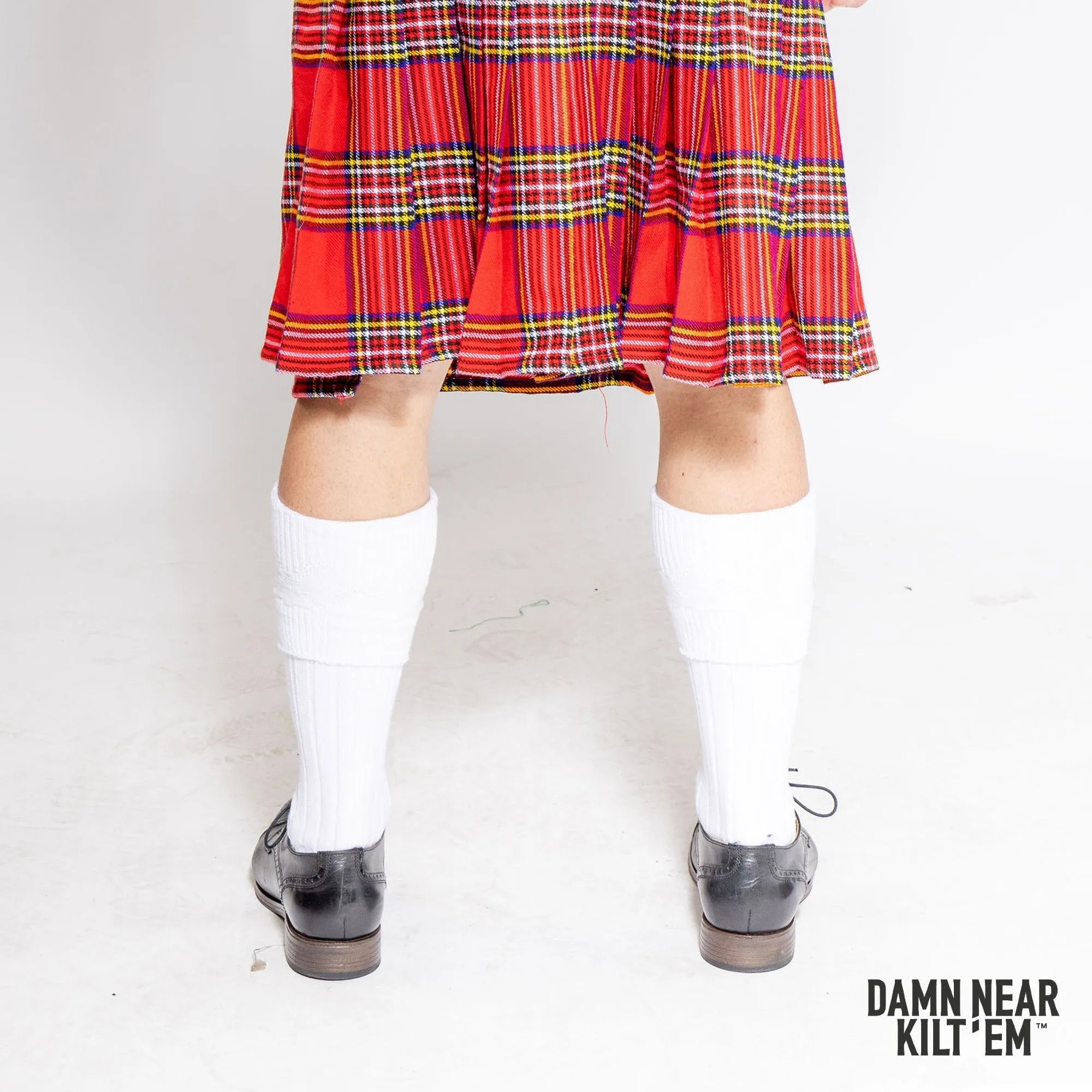 Scottish Kilt Hose - White sold by Damn Near Kilt ‘Em product image thumbnail 3