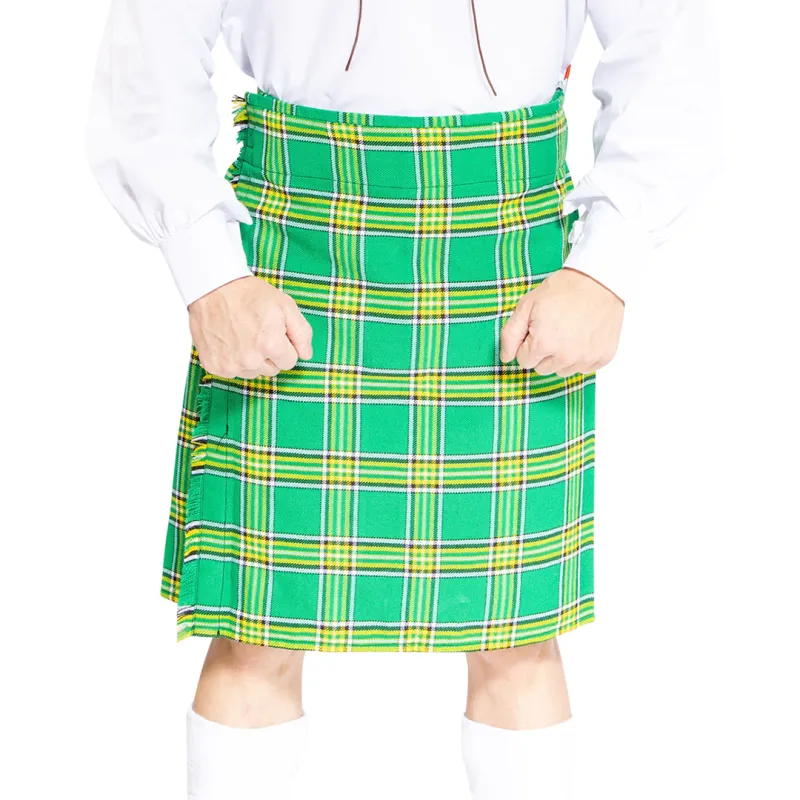 The Gaisgeach Kilt - Irish Tartan made by Damn Near Kilt ‘Em