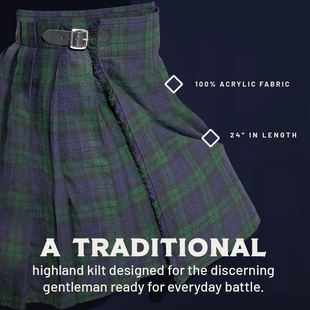 The Gaisgeach Kilt - Hunting Stewart Tartan sold by Damn Near Kilt ‘Em product image thumbnail 3