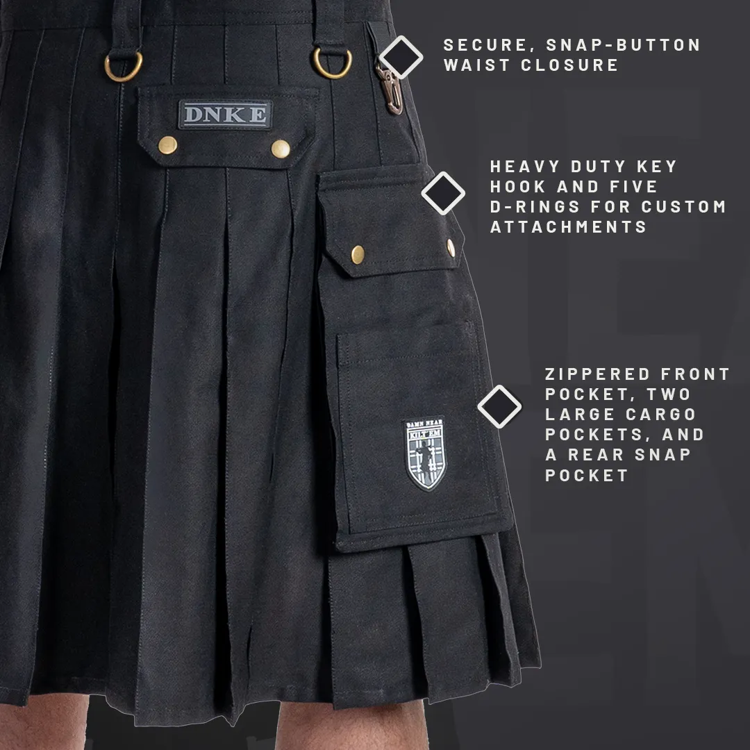 The Overkilt - Black sold by Damn Near Kilt ‘Em product image thumbnail 4