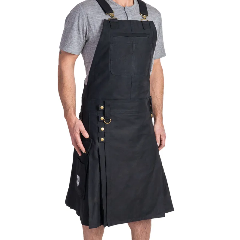 The Overkilt - Black made by Damn Near Kilt ‘Em