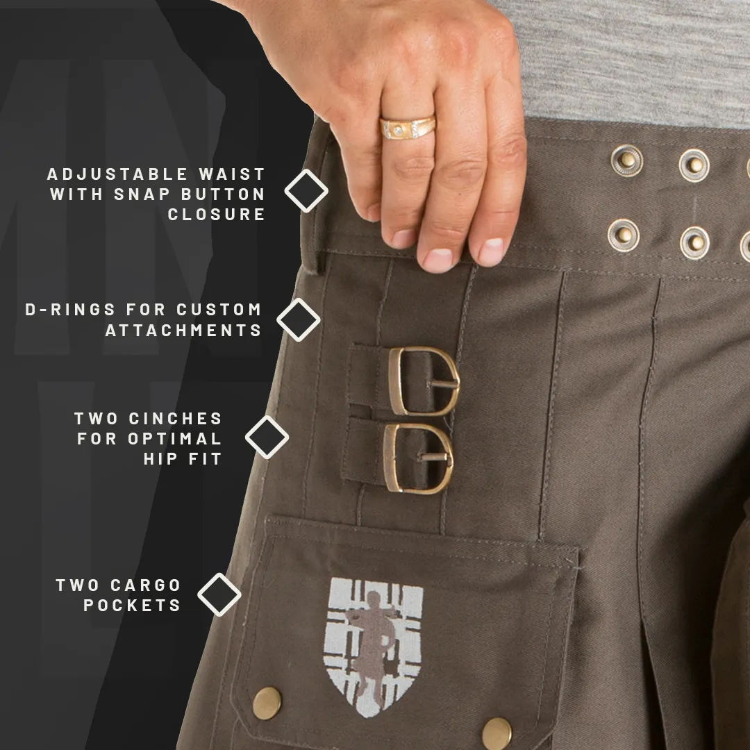 The Greenhorn Kilt - Black sold by Damn Near Kilt ‘Em product image thumbnail 4