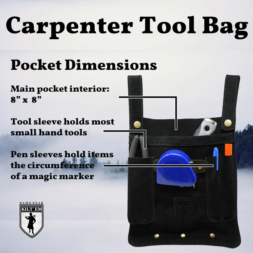 The Handiest of Carpenter Tool Bags sold by Damn Near Kilt ‘Em product image thumbnail 4