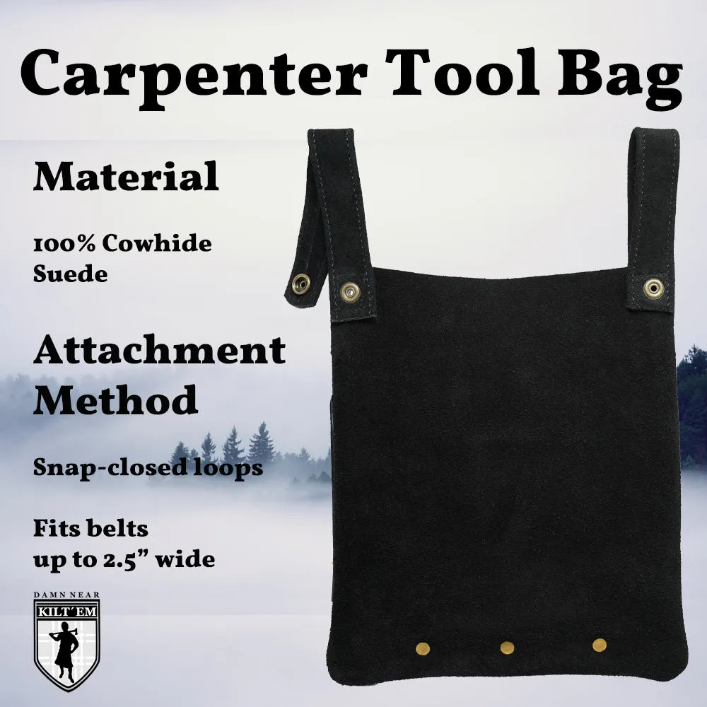 The Handiest of Carpenter Tool Bags sold by Damn Near Kilt ‘Em product image thumbnail 3