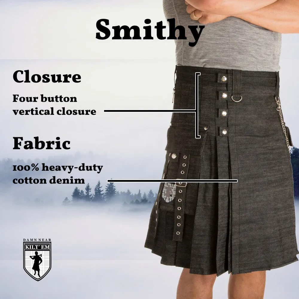 The Smithy Kilt sold by Damn Near Kilt ‘Em product image thumbnail 4
