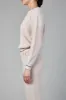 Knit Crew Sweater in Bone sold by Still Here