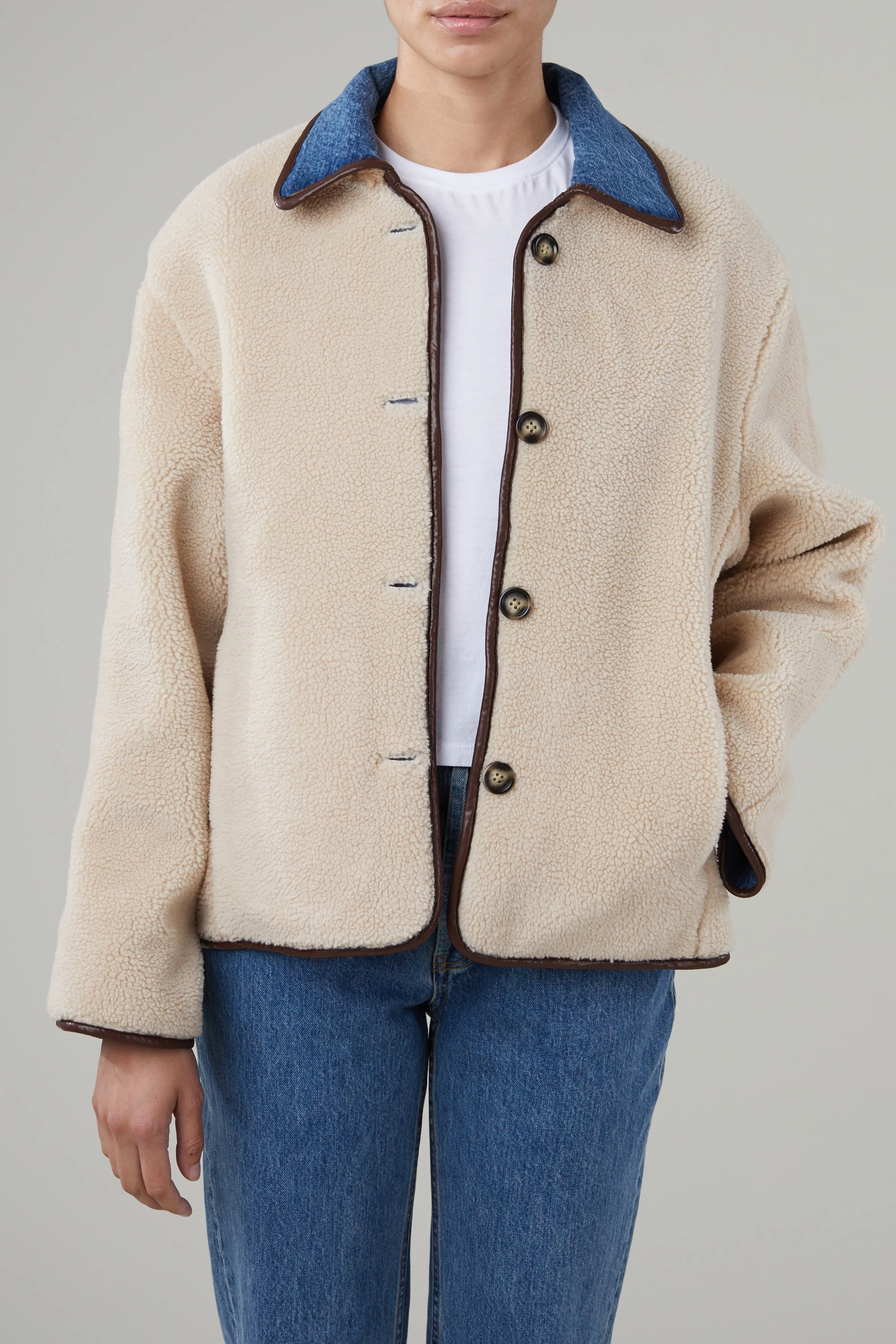 Townes Jacket in Classic Blue sold by Still Here product image thumbnail 2