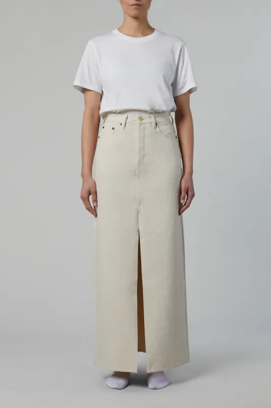 Lima Skirt in Bone sold by Still Here