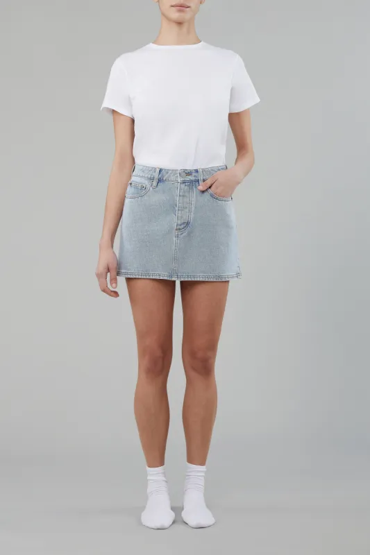 Holly Skirt in Vintage Blue sold by Still Here