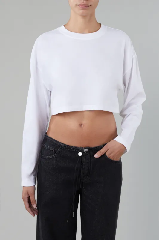 Parlor Tee in Milk sold by Still Here