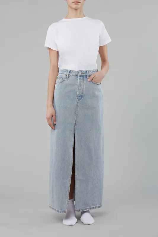 Lima Skirt in Vintage Blue sold by Still Here
