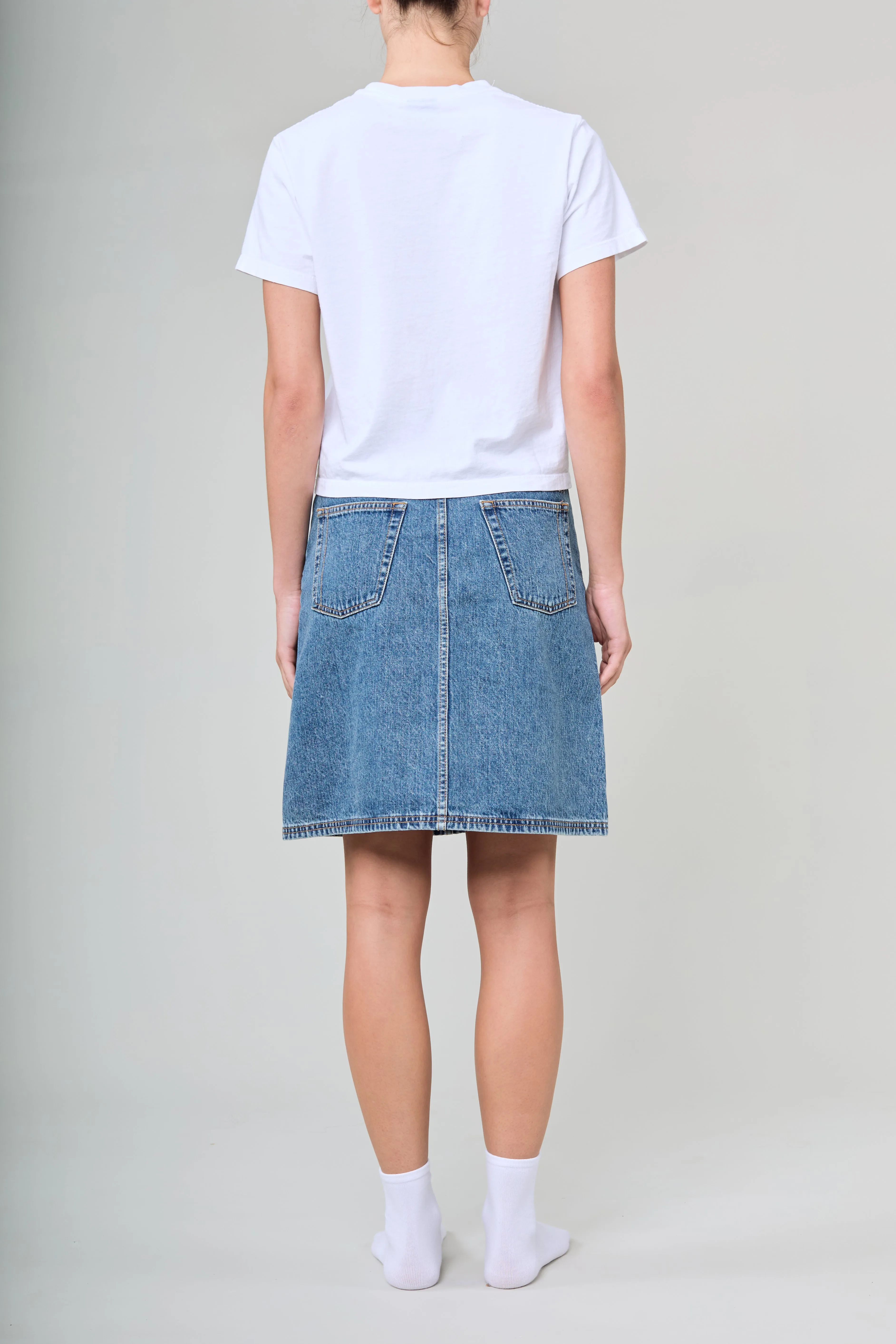 Girl Skirt in Classic Blue sold by Still Here product image thumbnail 3